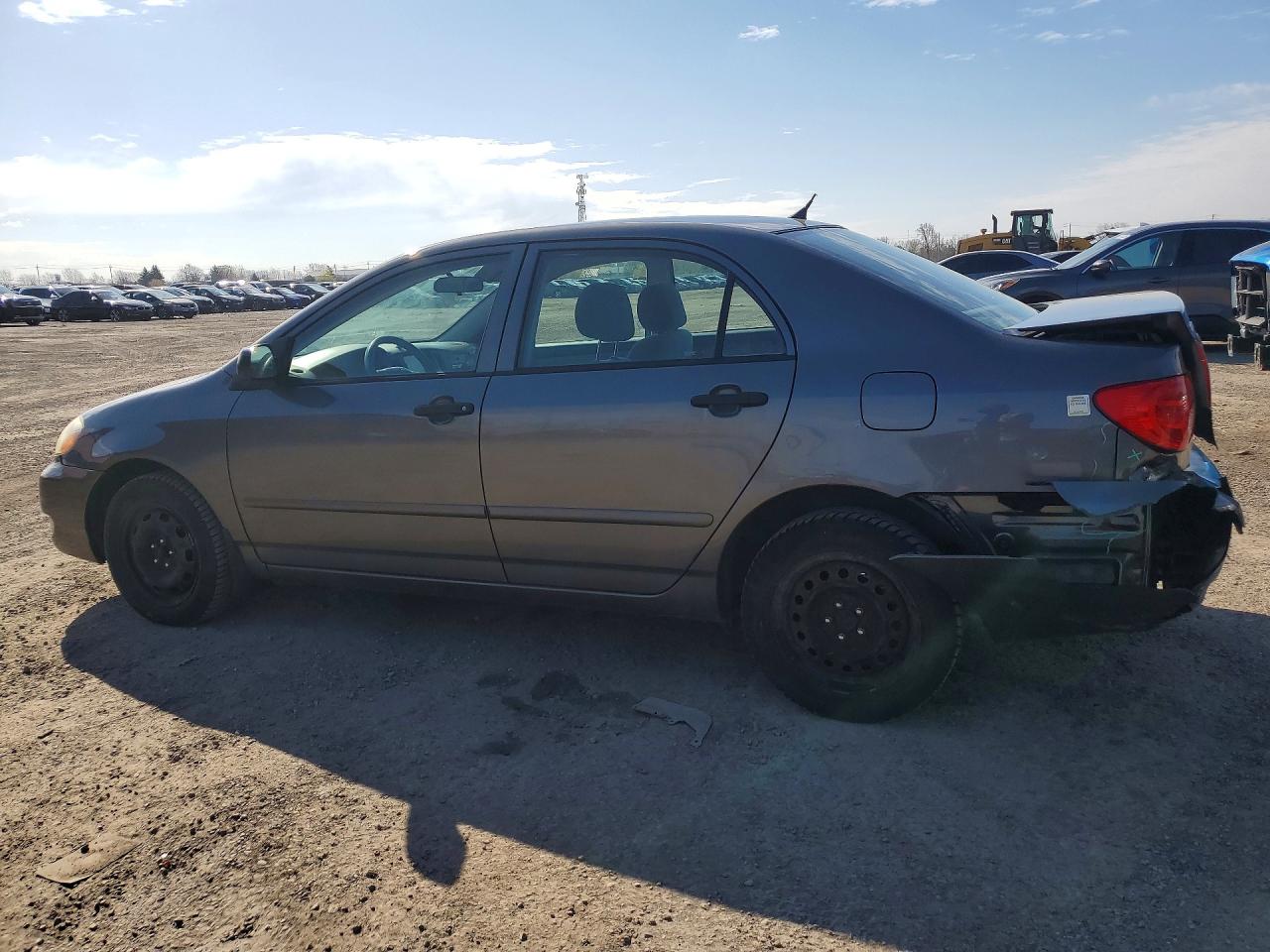2006 Toyota Corolla Ce Gray vin: 2T1BR32E76C569693