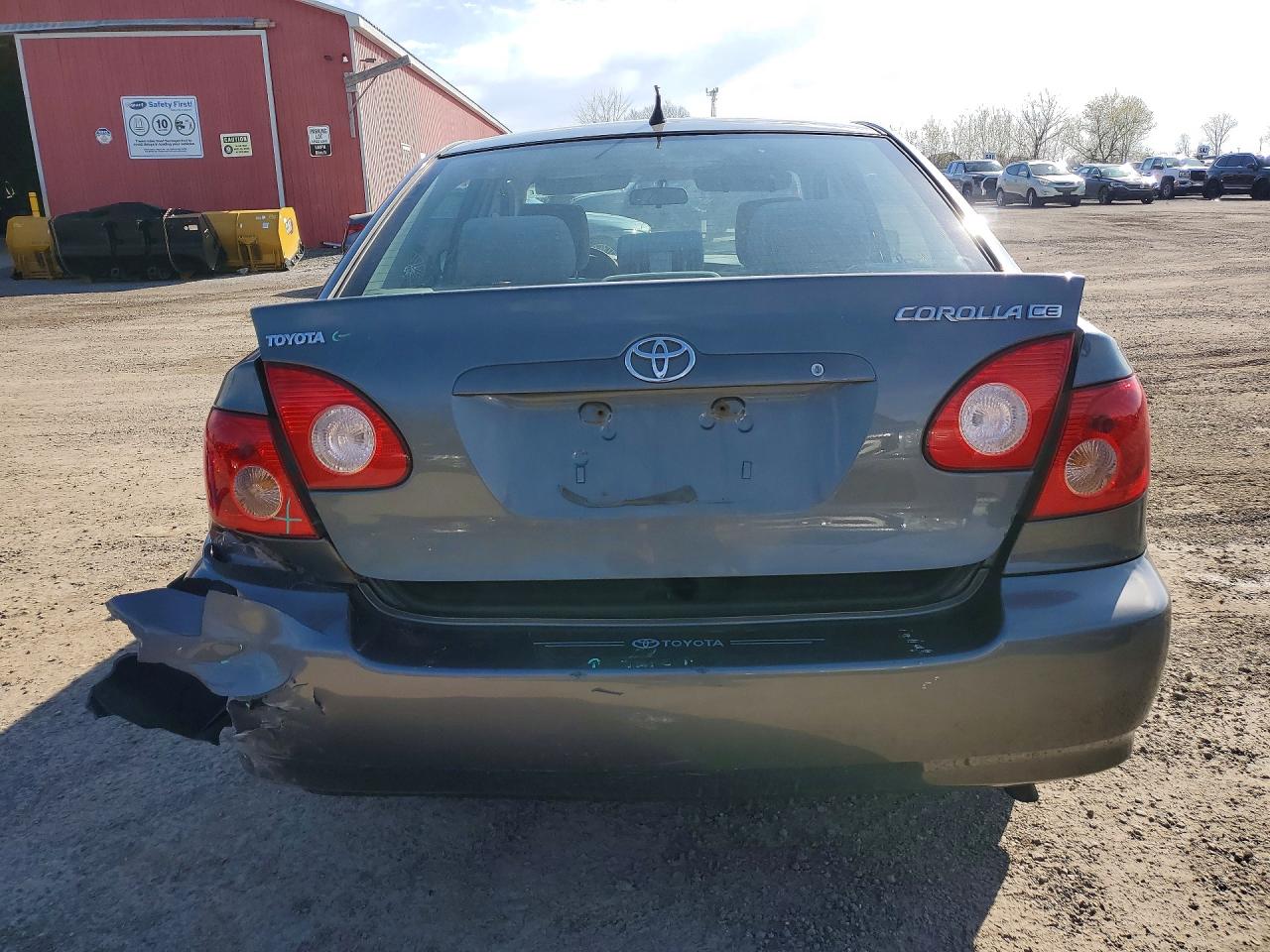 2006 Toyota Corolla Ce Gray vin: 2T1BR32E76C569693
