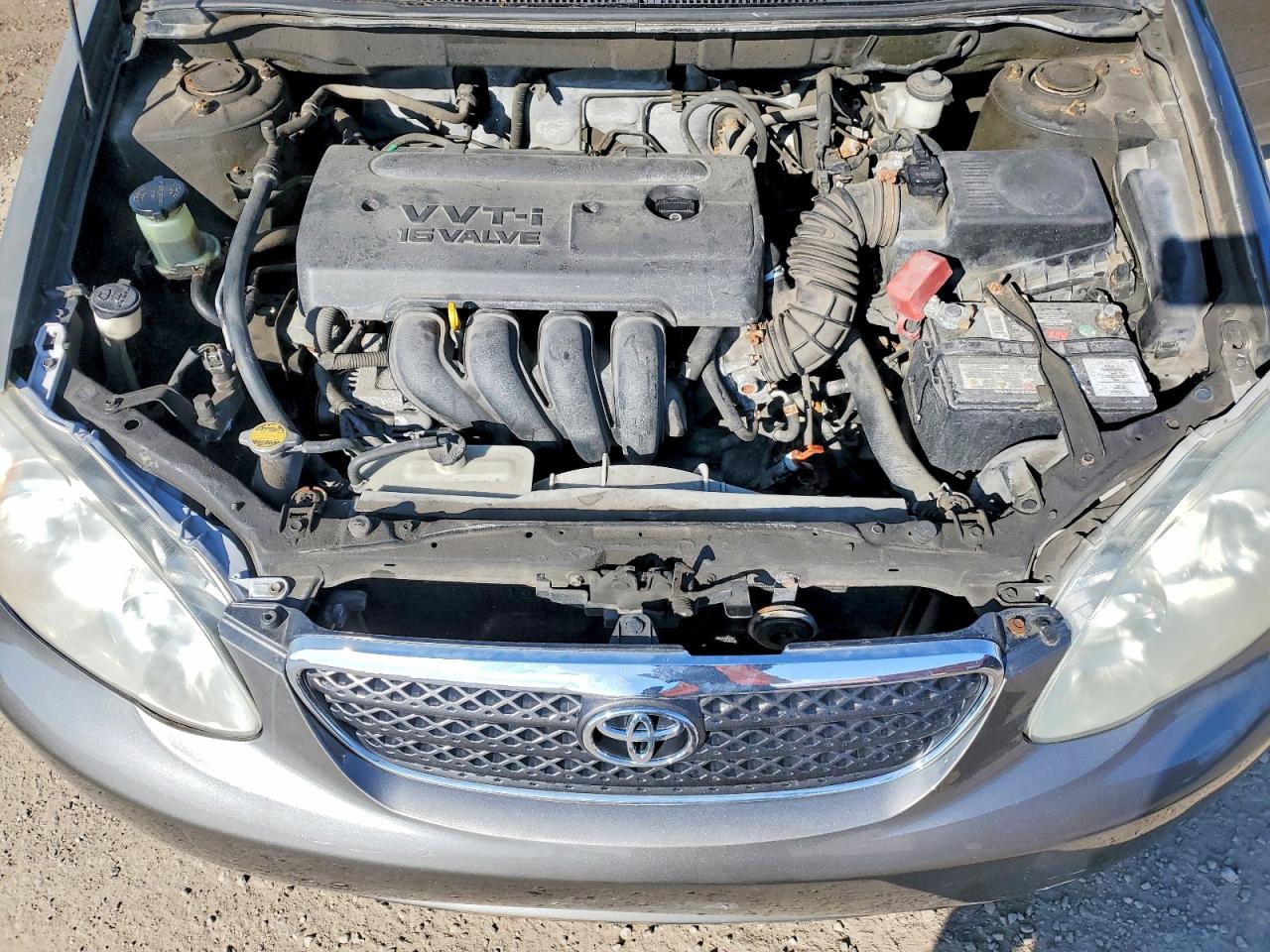 2006 Toyota Corolla Ce Gray vin: 2T1BR32E76C569693