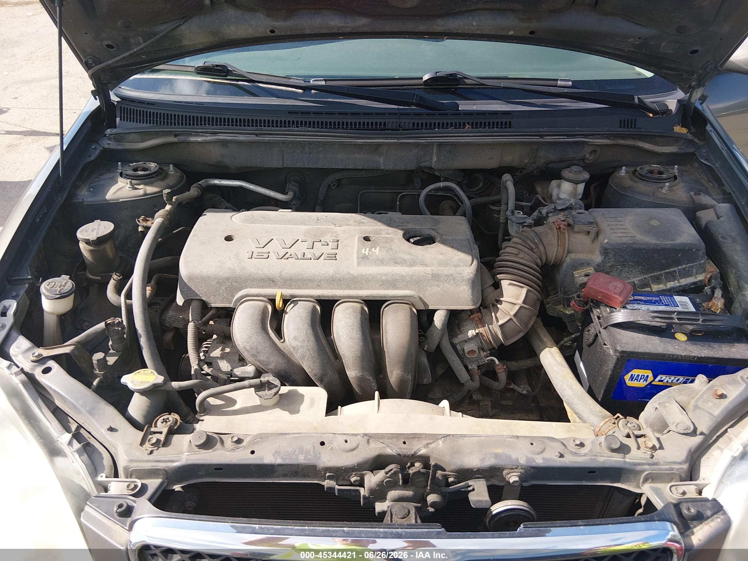2006 Toyota Corolla Le Gray vin: 2T1BR32E76C588258