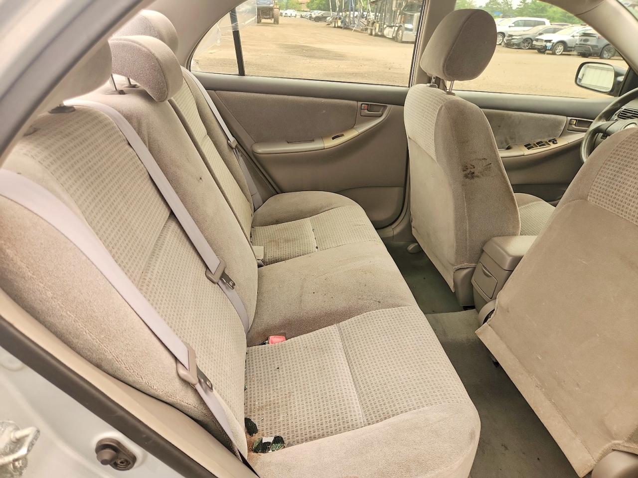 2006 Toyota Corolla Ce Silver vin: 2T1BR32E76C592116