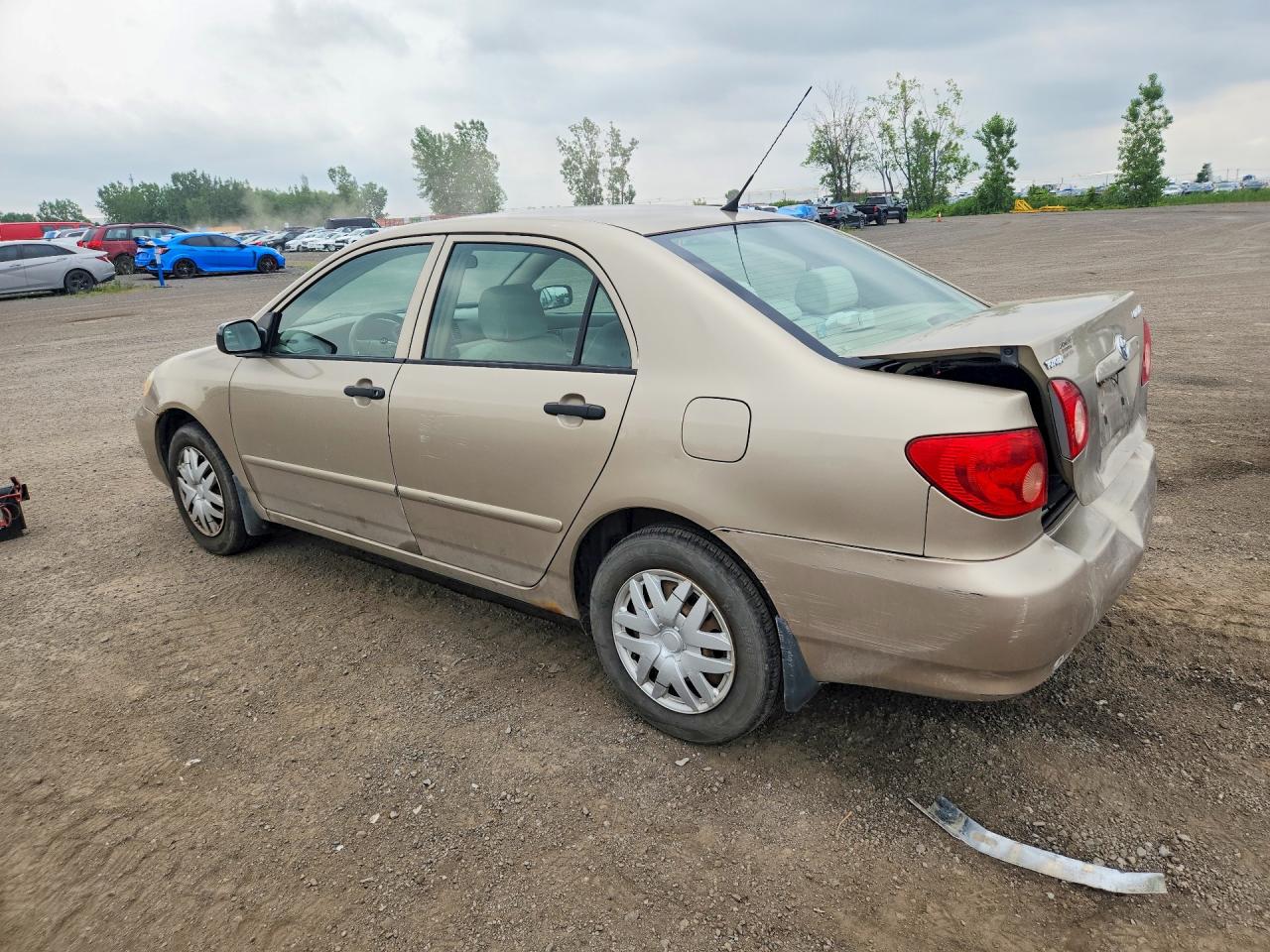 2006 Toyota Corolla Ce Gold vin: 2T1BR32E76C600117