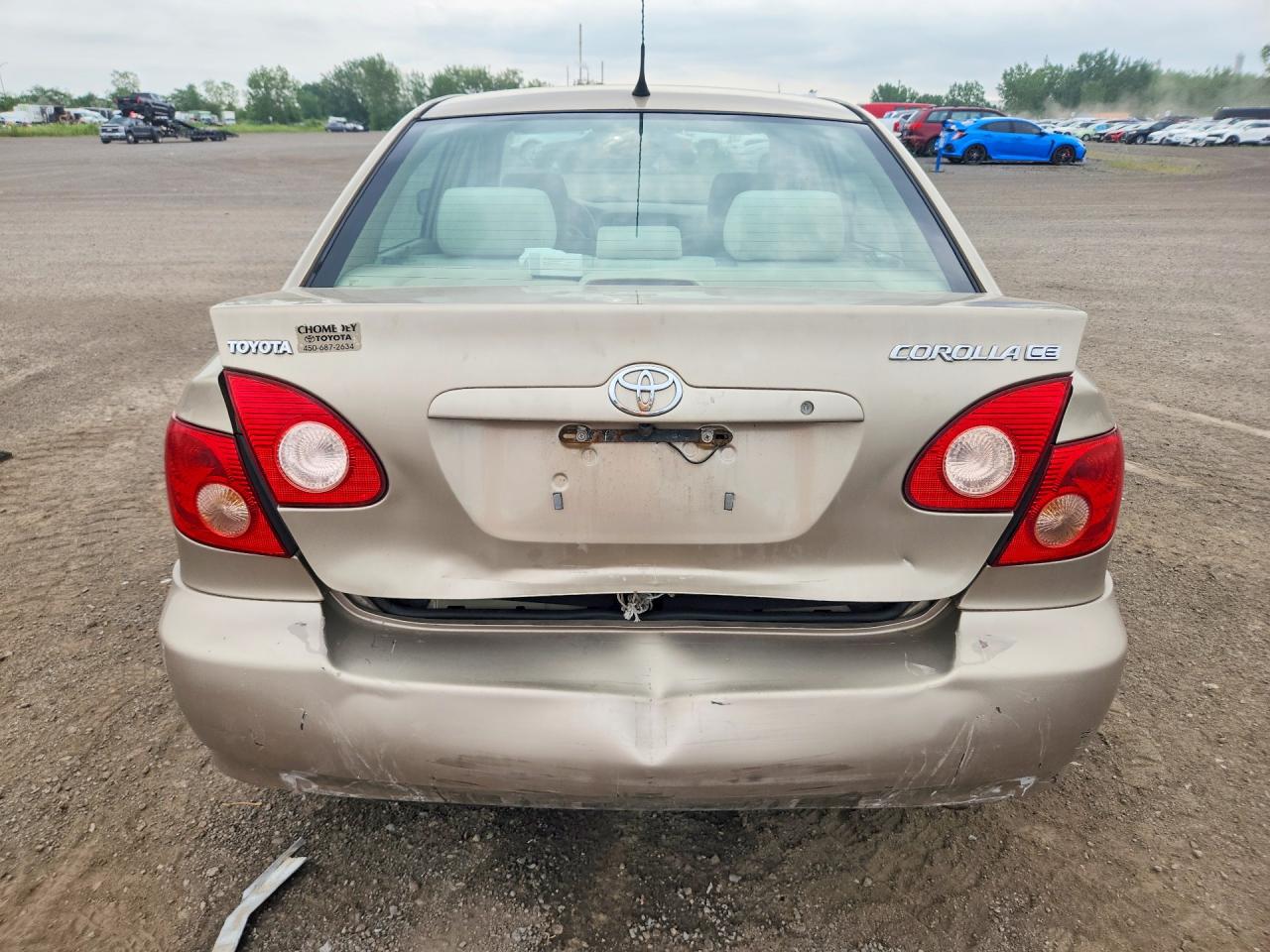 2006 Toyota Corolla Ce Gold vin: 2T1BR32E76C600117