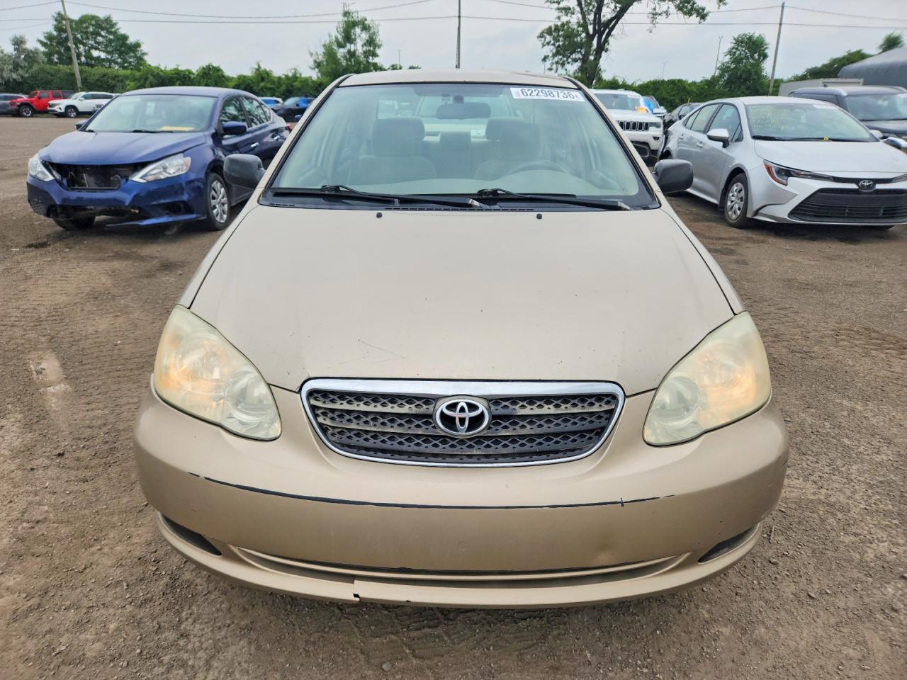 2006 Toyota Corolla Ce Gold vin: 2T1BR32E76C600117