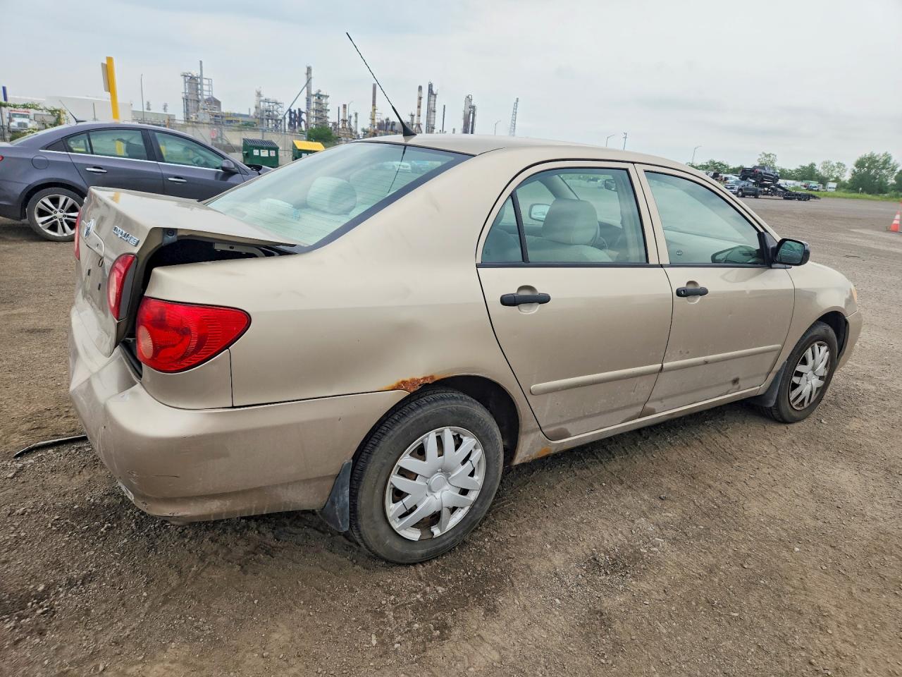 2006 Toyota Corolla Ce Gold vin: 2T1BR32E76C600117