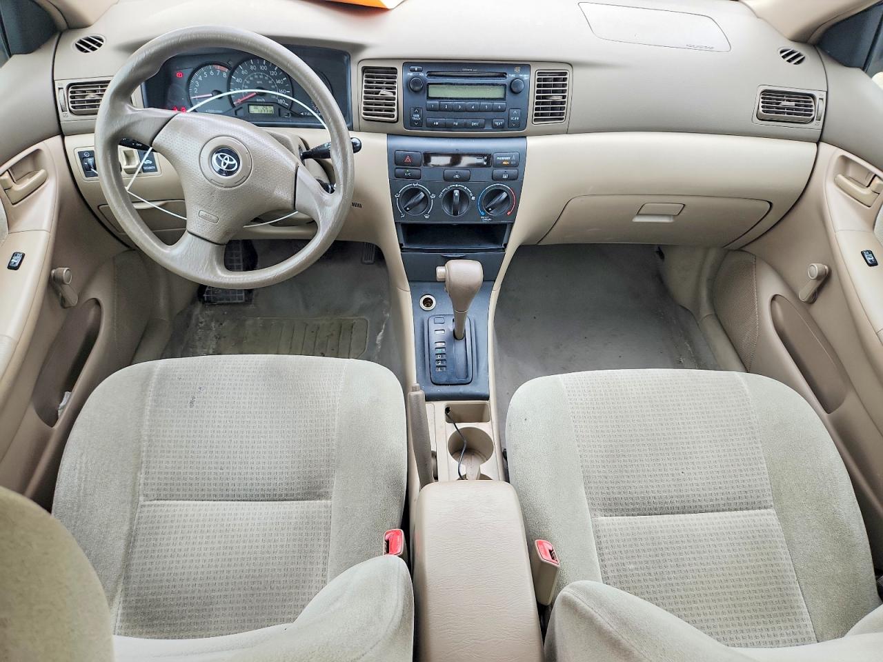2006 Toyota Corolla Ce Gold vin: 2T1BR32E76C600117