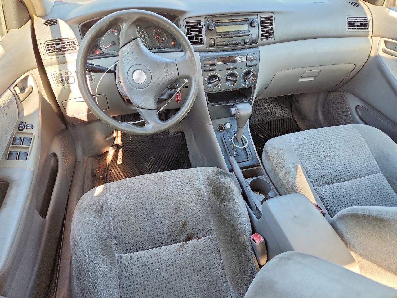 2006 Toyota Corolla Ce Red vin: 2T1BR32E76C601400