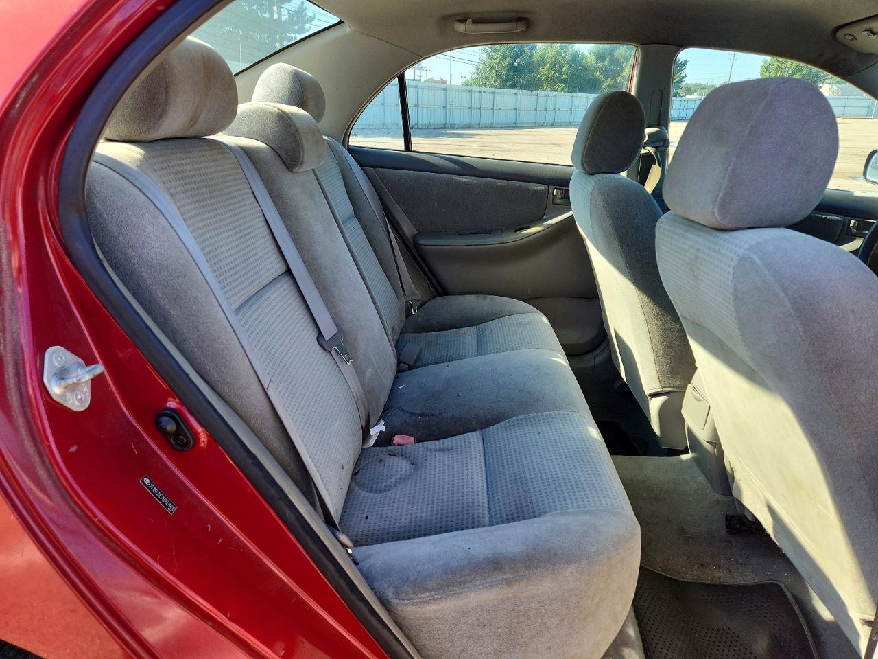 2006 Toyota Corolla Ce Red vin: 2T1BR32E76C601400