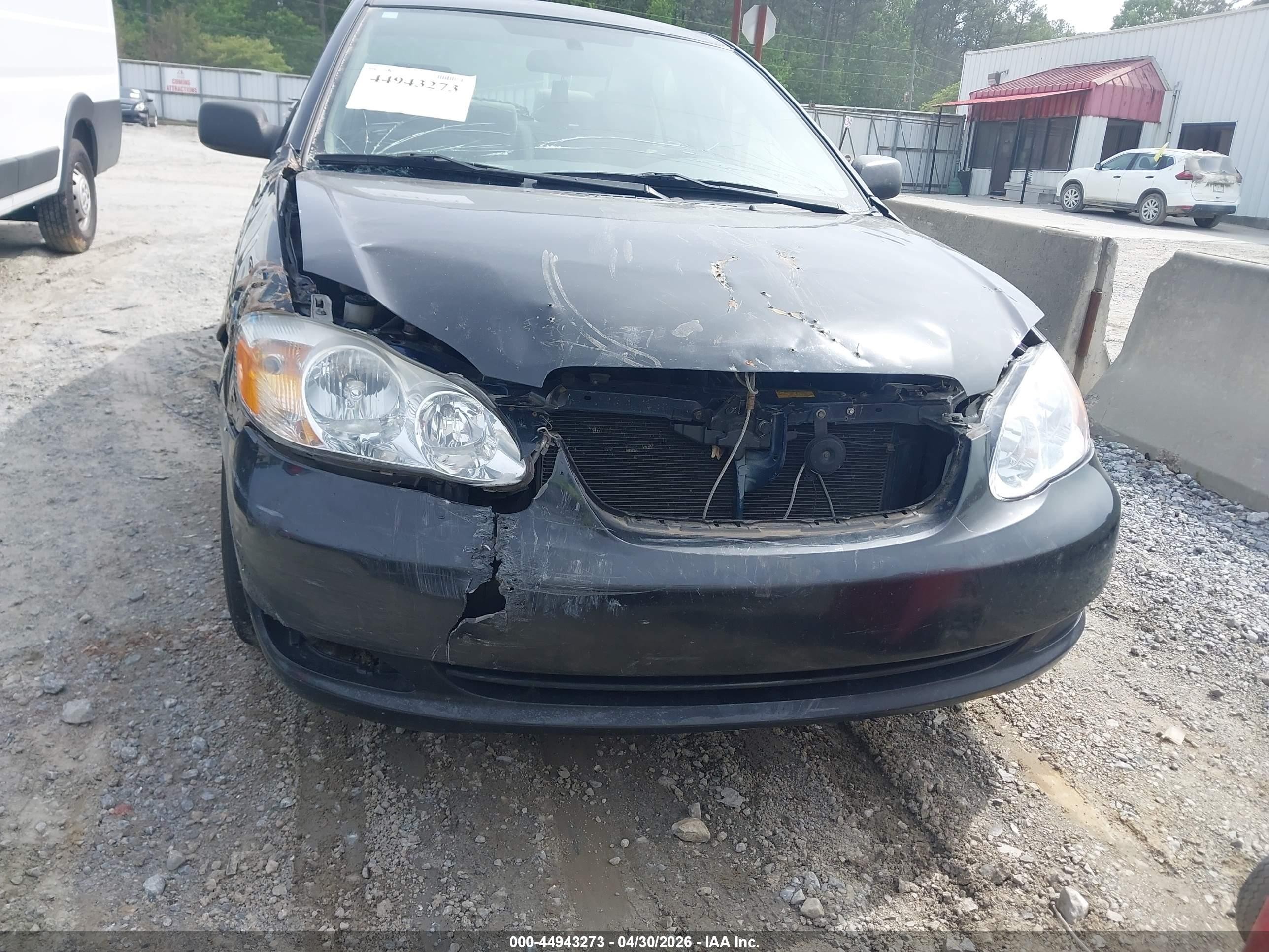 2006 Toyota Corolla Ce Black vin: 2T1BR32E76C602448