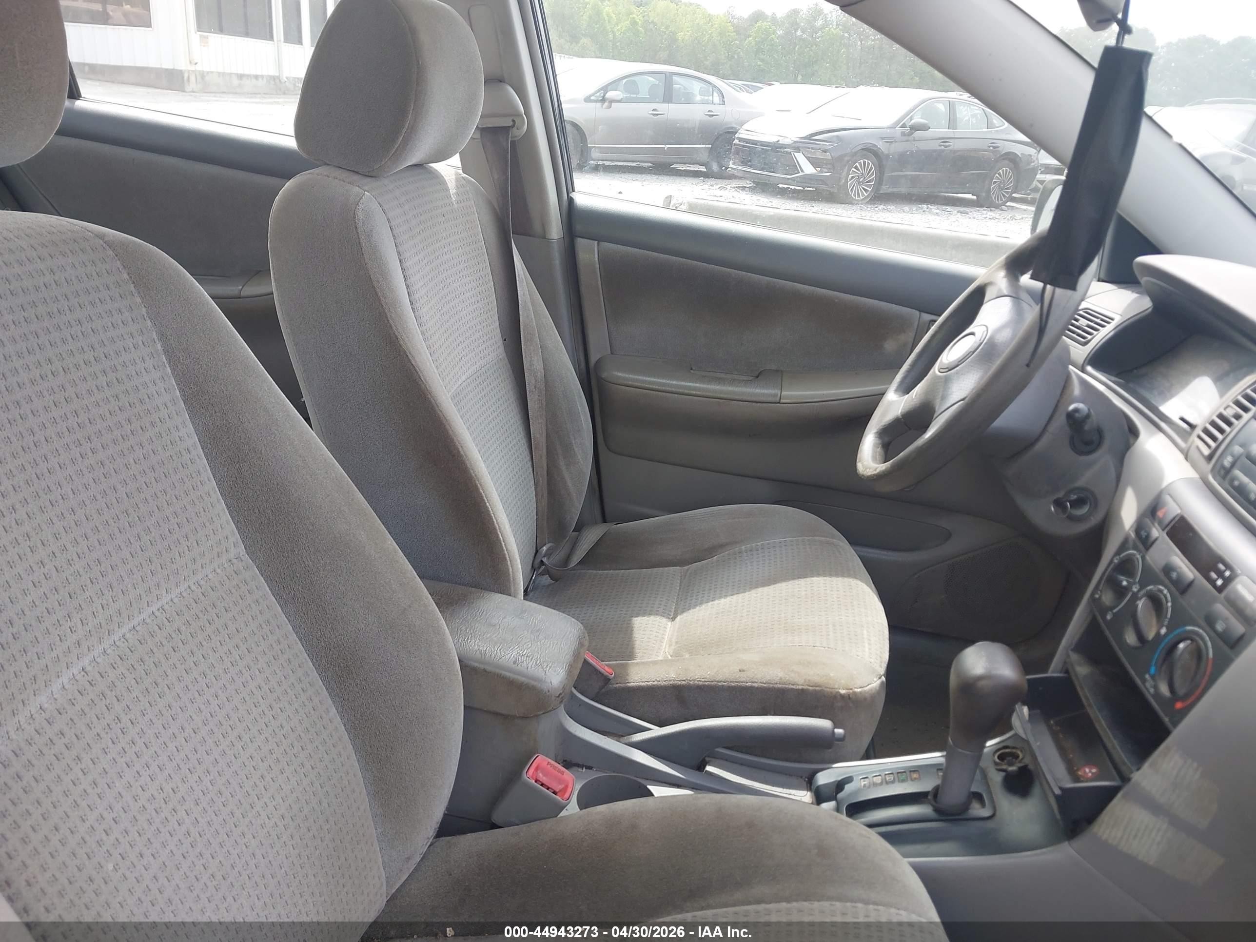 2006 Toyota Corolla Ce Black vin: 2T1BR32E76C602448