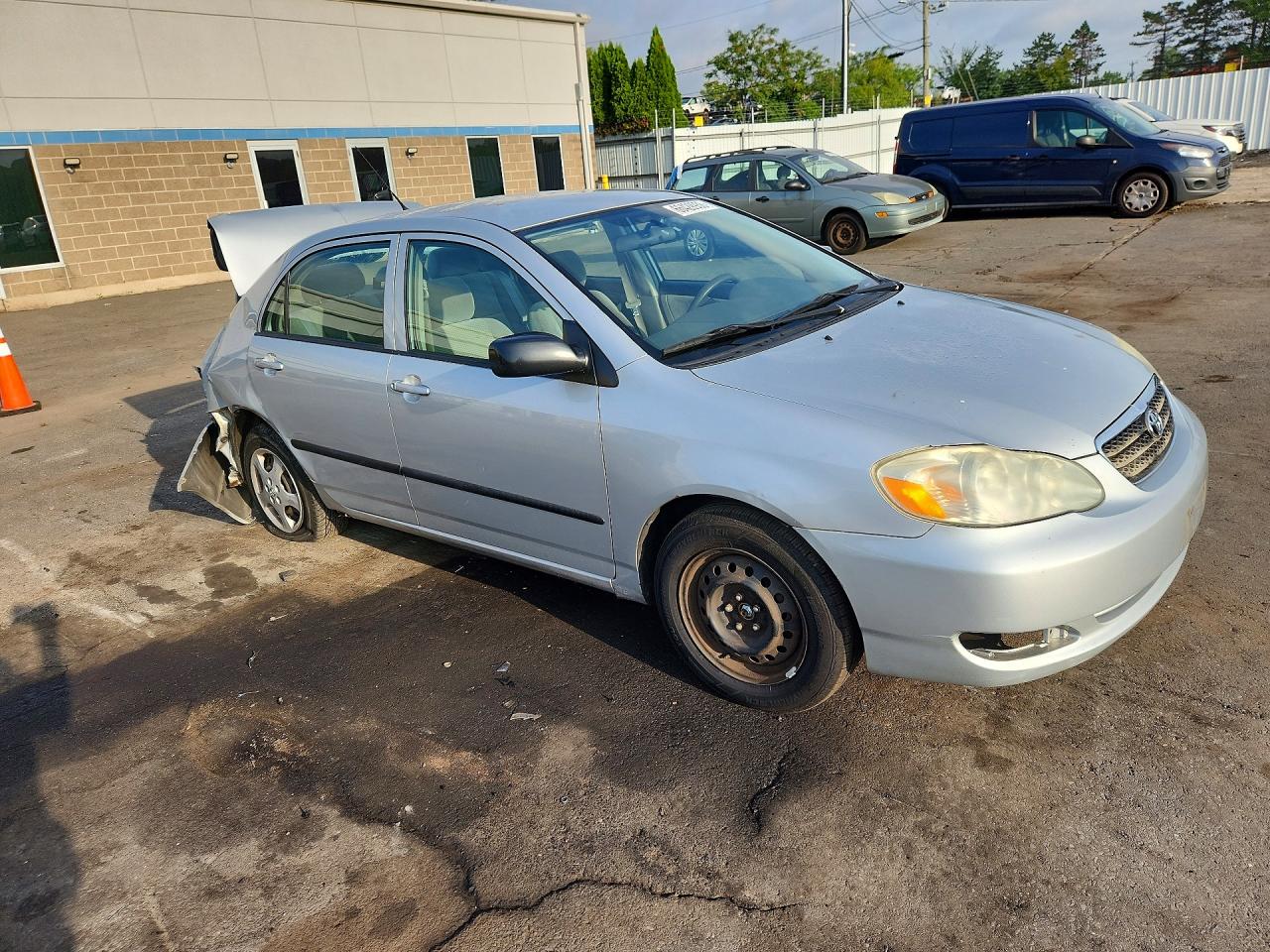 2006 Toyota Corolla Ce Silver vin: 2T1BR32E76C609514