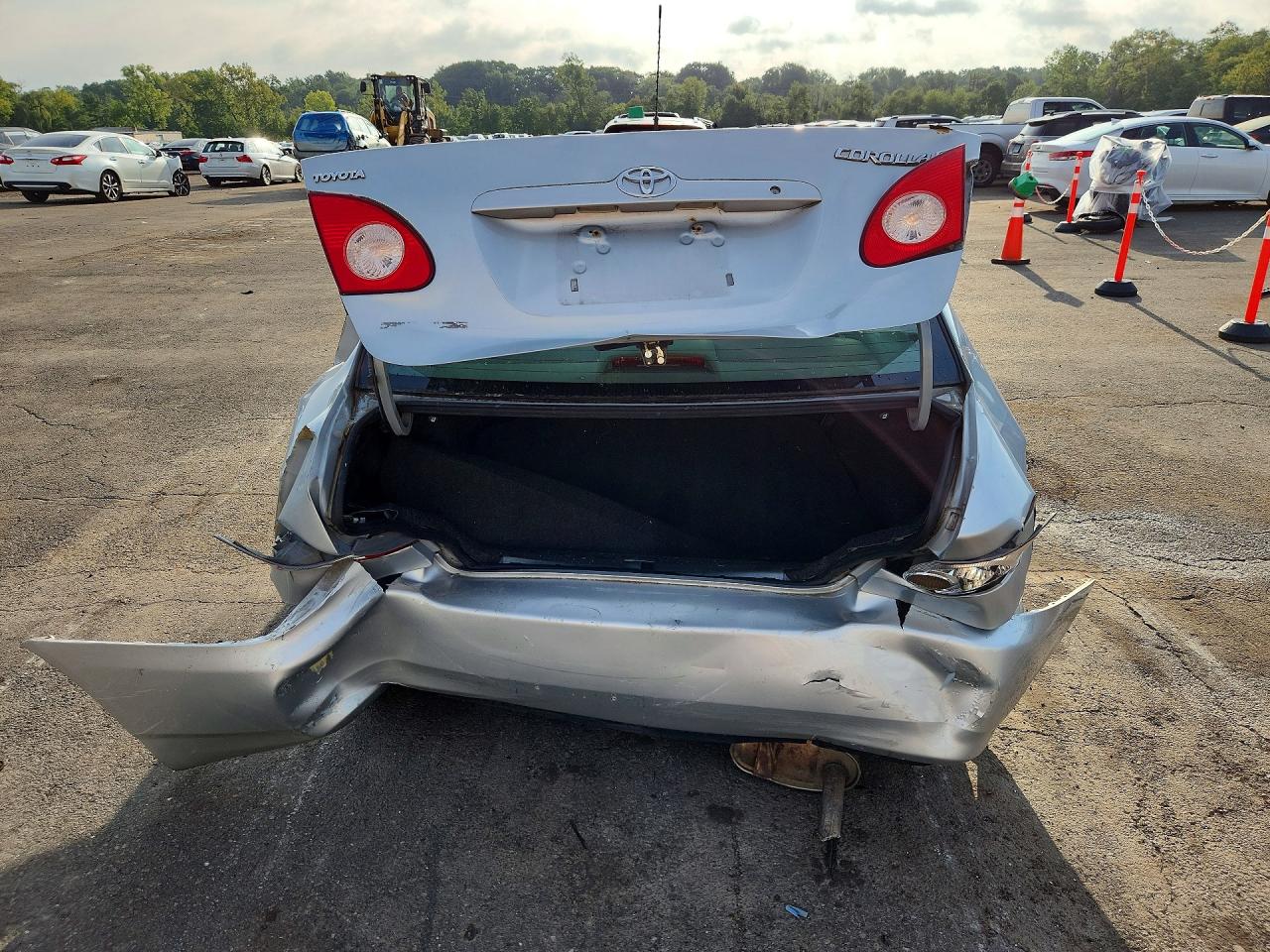 2006 Toyota Corolla Ce Silver vin: 2T1BR32E76C609514