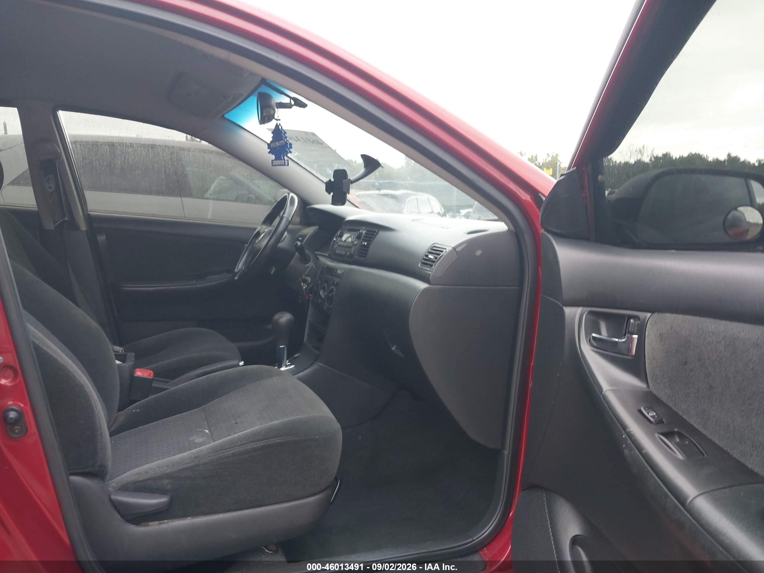 2006 Toyota Corolla S Red vin: 2T1BR32E76C639855