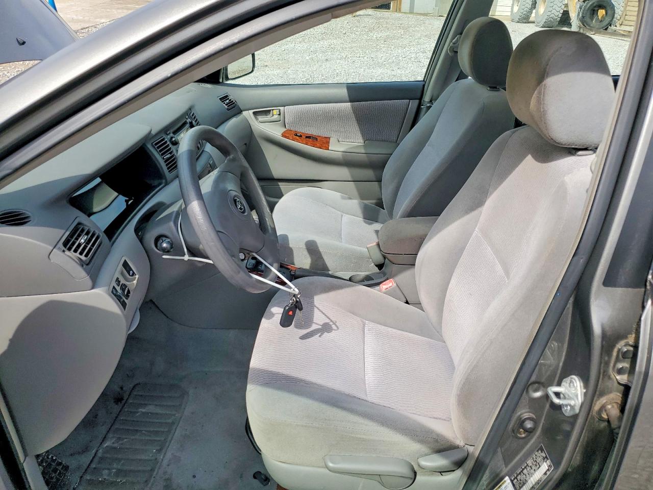2006 Toyota Corolla Le Серый vin: 2T1BR32E76C640651