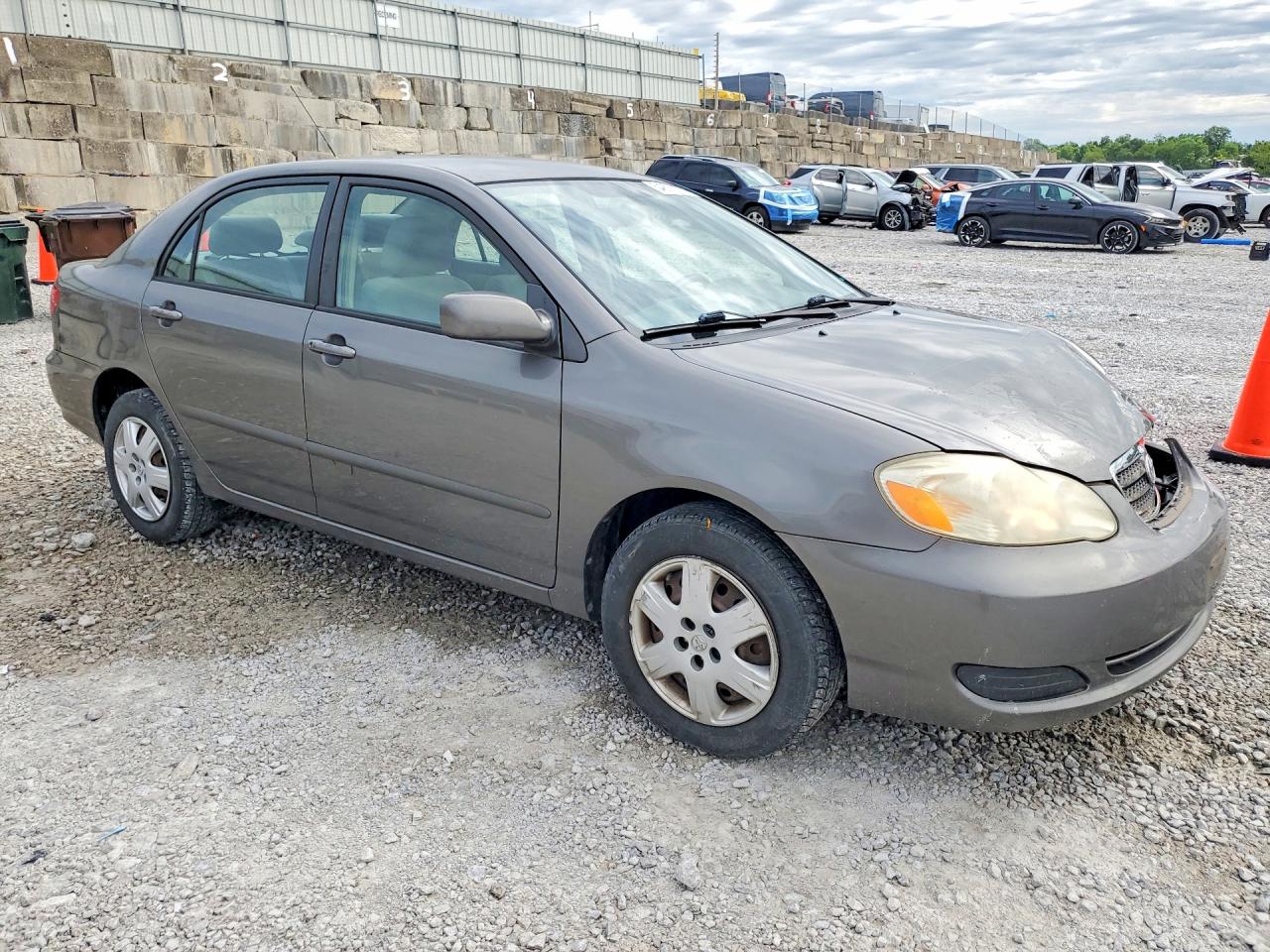 2006 Toyota Corolla Le Серый vin: 2T1BR32E76C640651