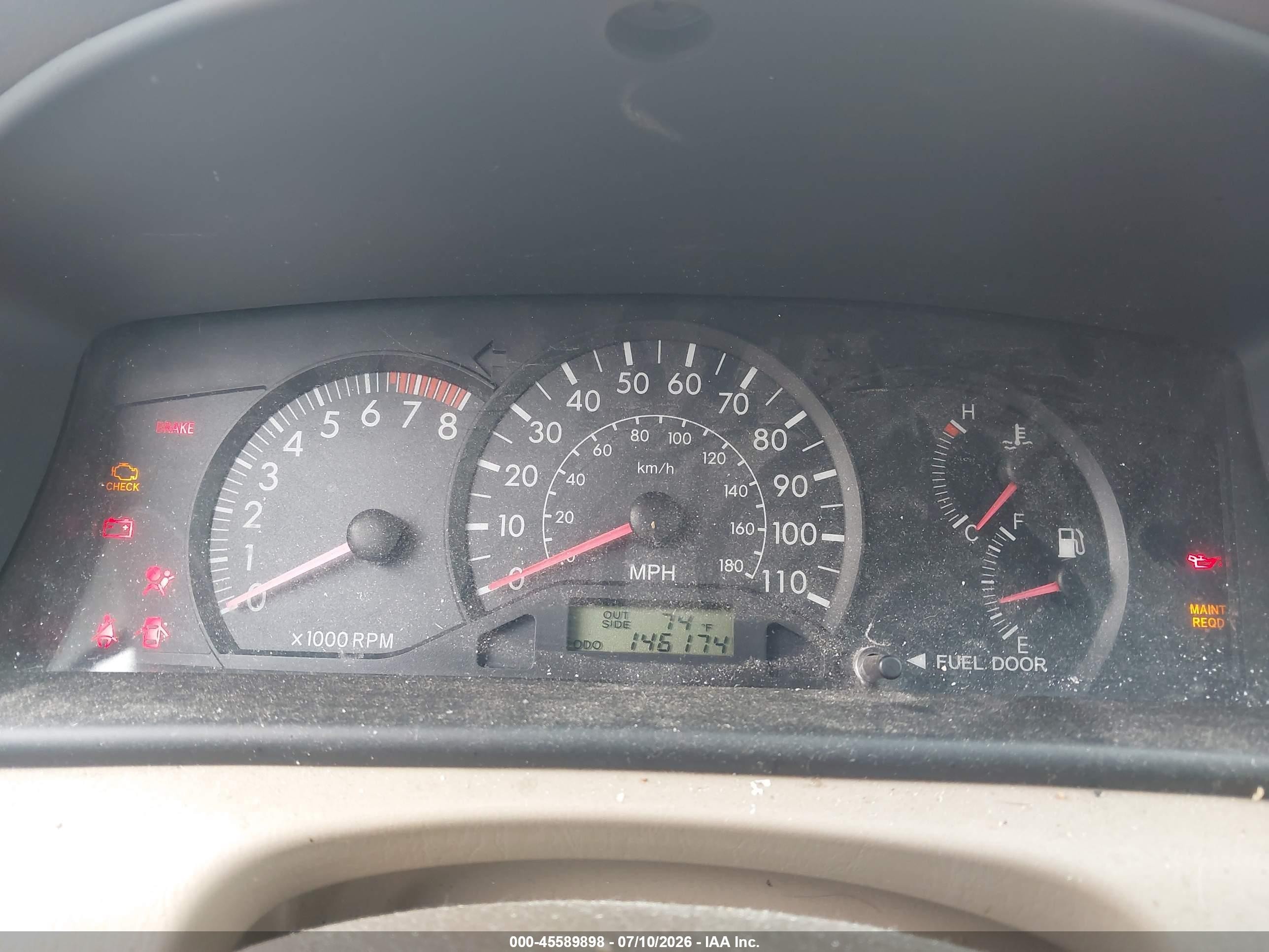 2006 Toyota Corolla Ce Cream vin: 2T1BR32E76C646840