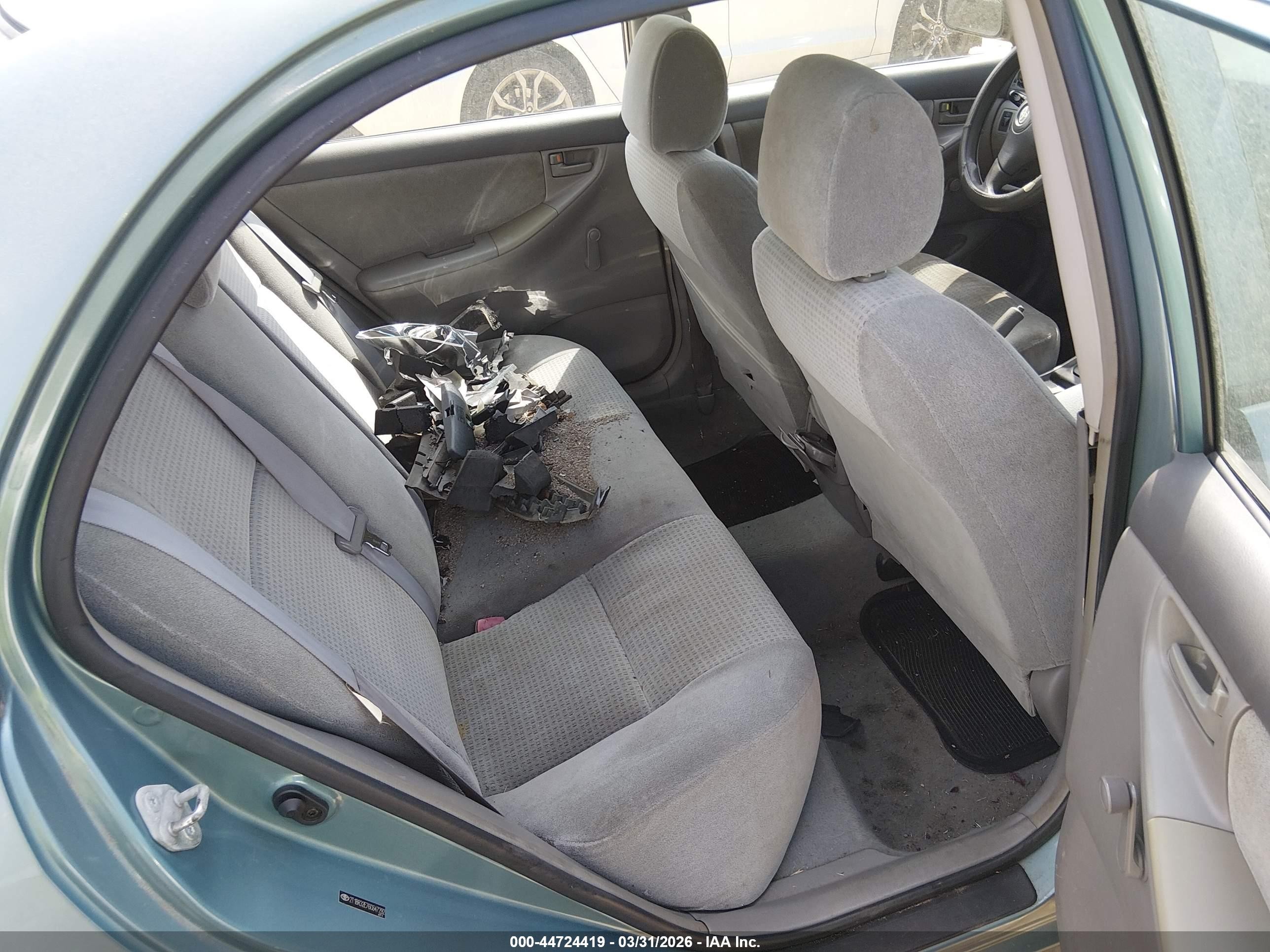 2006 Toyota Corolla Ce Green vin: 2T1BR32E76C647292