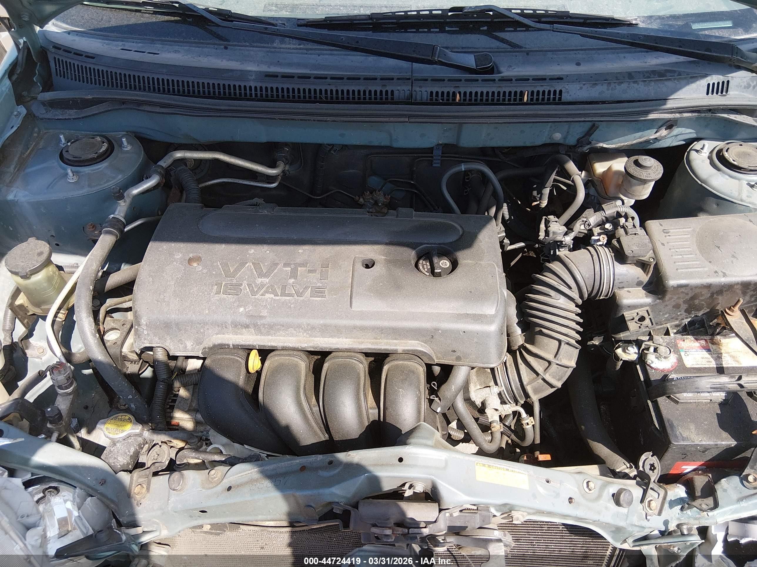 2006 Toyota Corolla Ce Green vin: 2T1BR32E76C647292