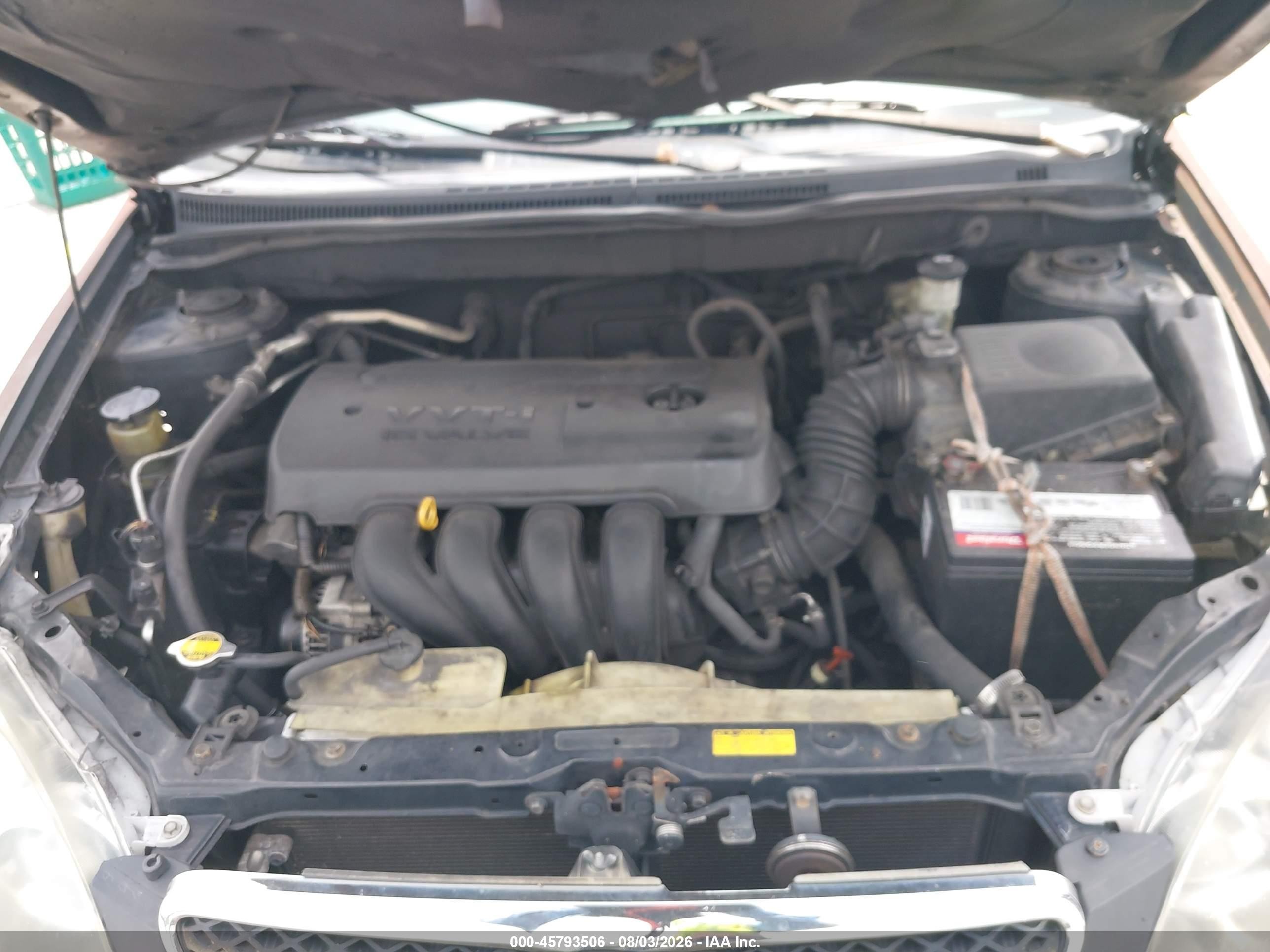2006 Toyota Corolla S Black vin: 2T1BR32E76C651309