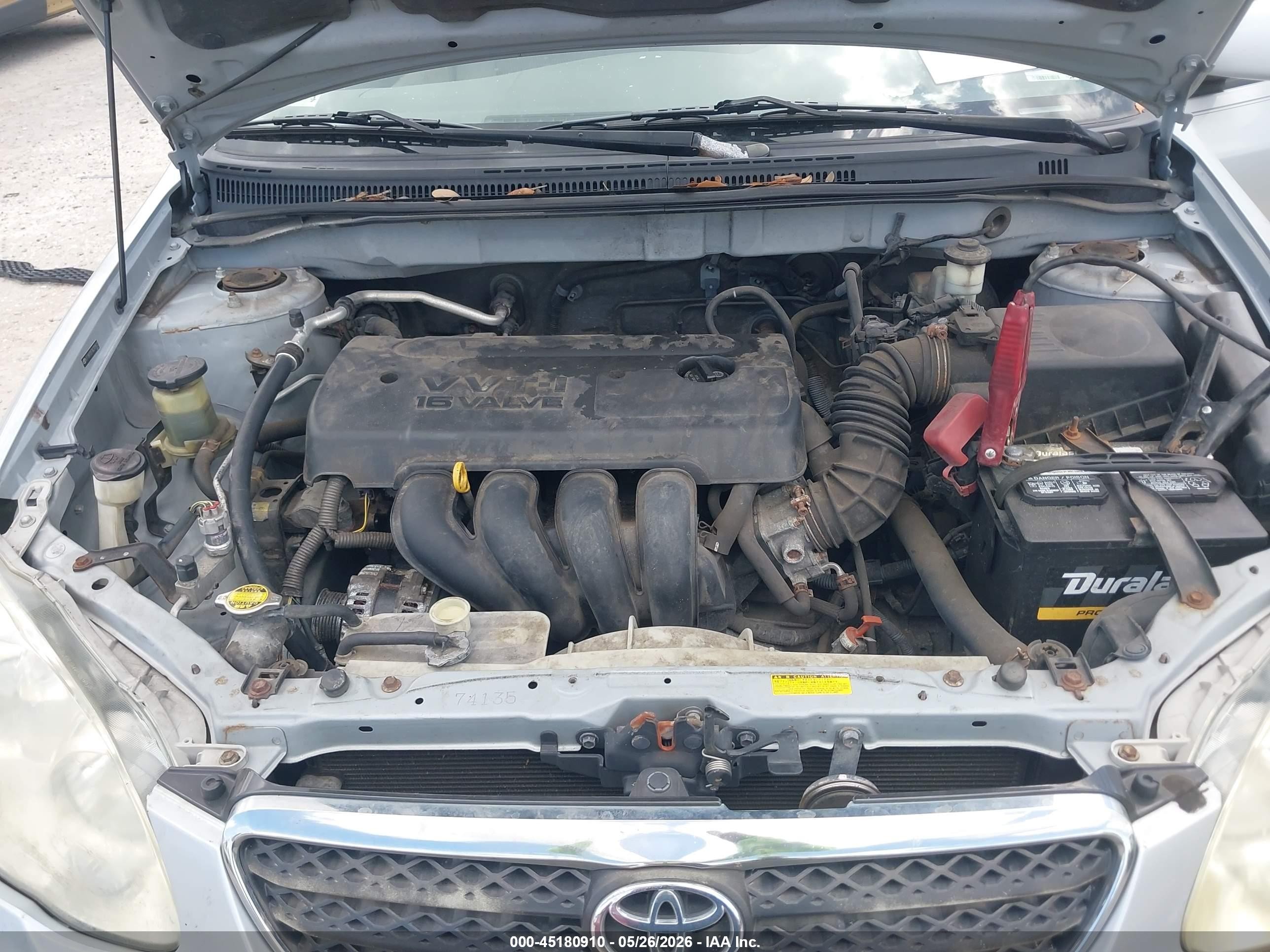 2006 Toyota Corolla Le Silver vin: 2T1BR32E76C701612
