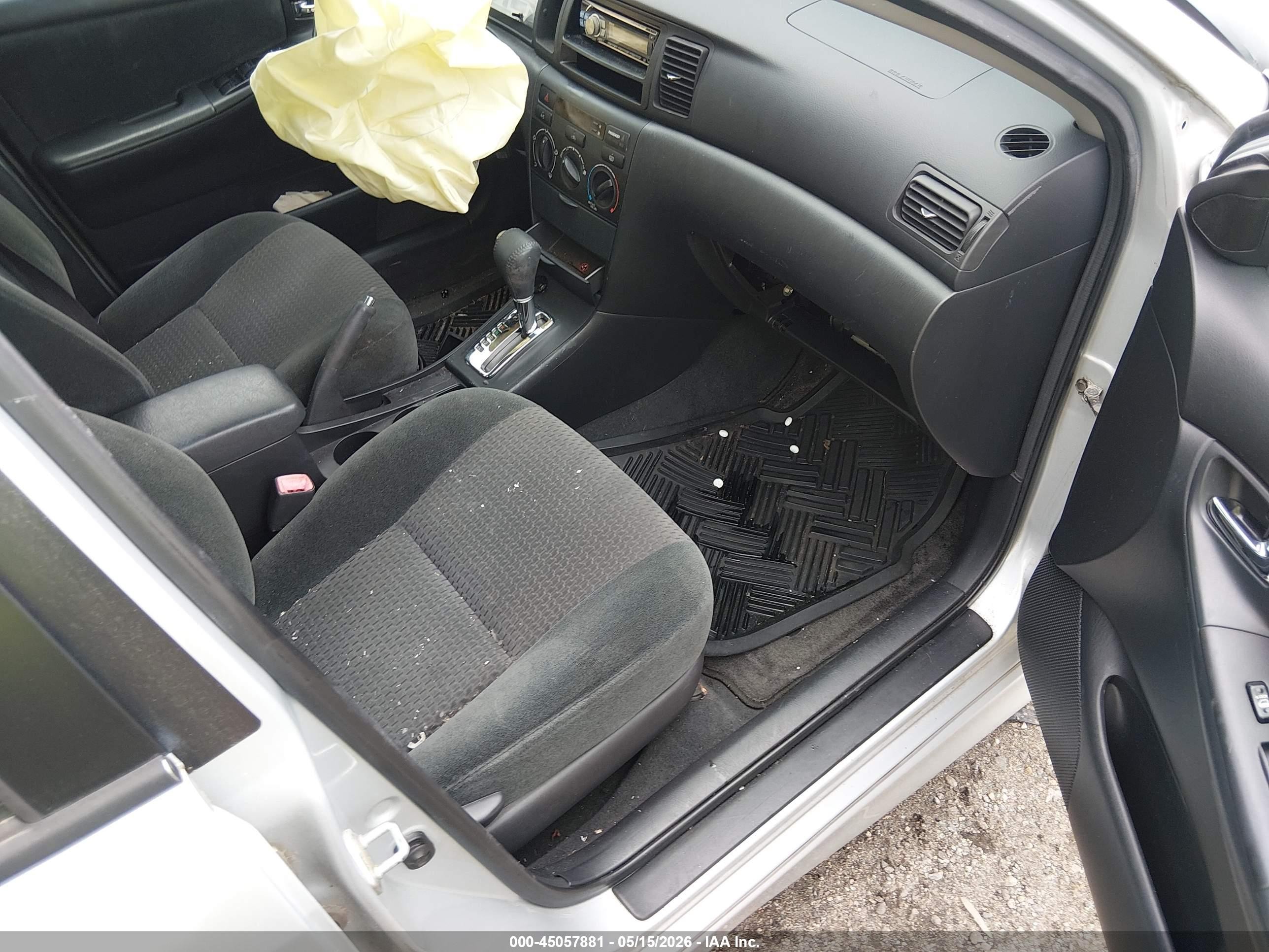 2006 Toyota Corolla S Silver vin: 2T1BR32E76C710634