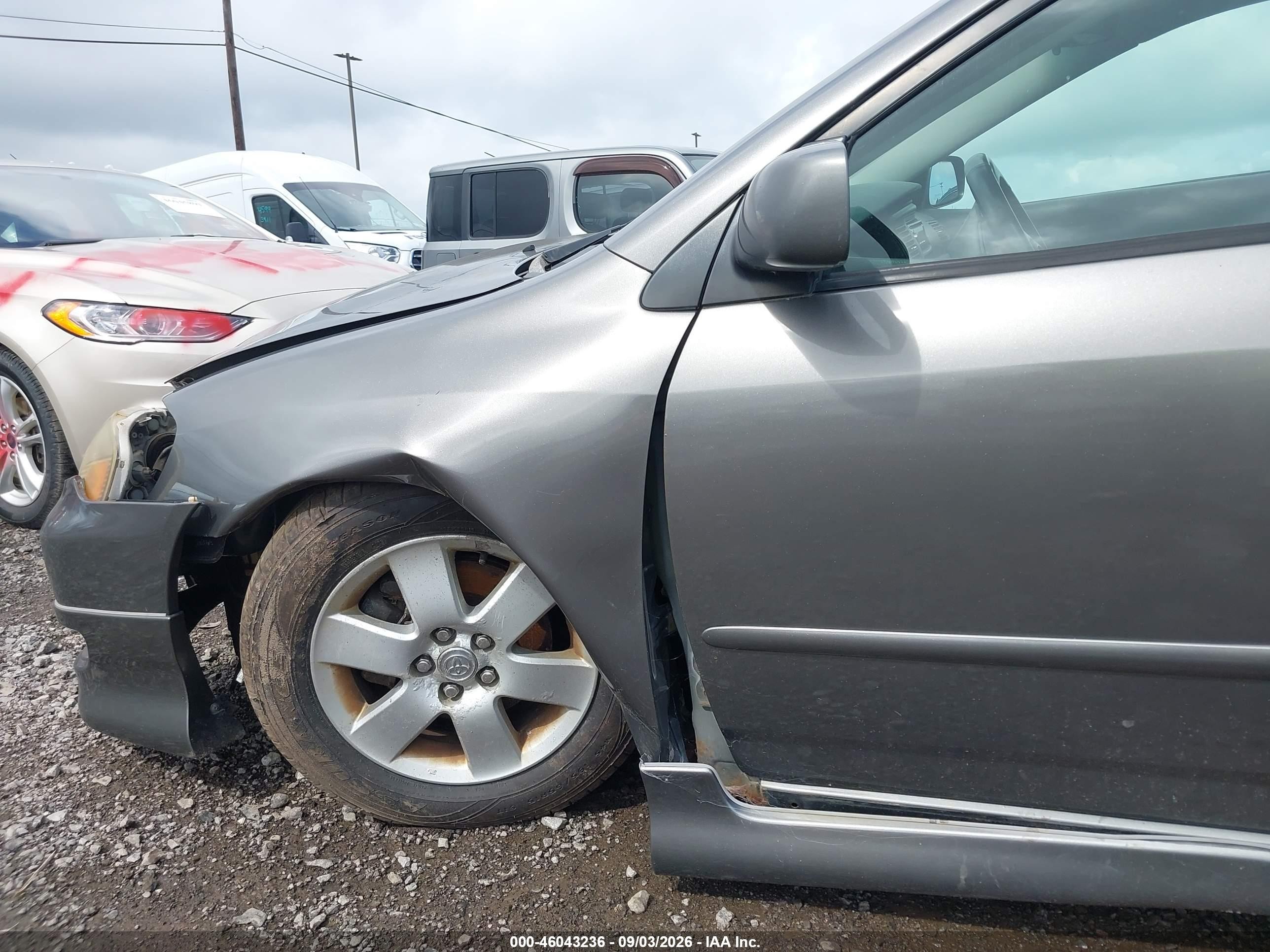2007 Toyota Corolla S Gray vin: 2T1BR32E77C734045