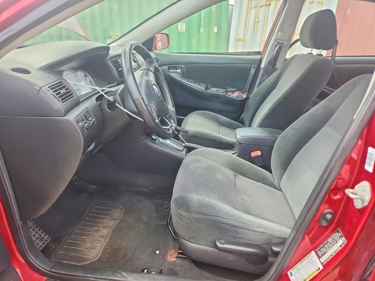 2007 Toyota Corolla S Red vin: 2T1BR32E77C754196