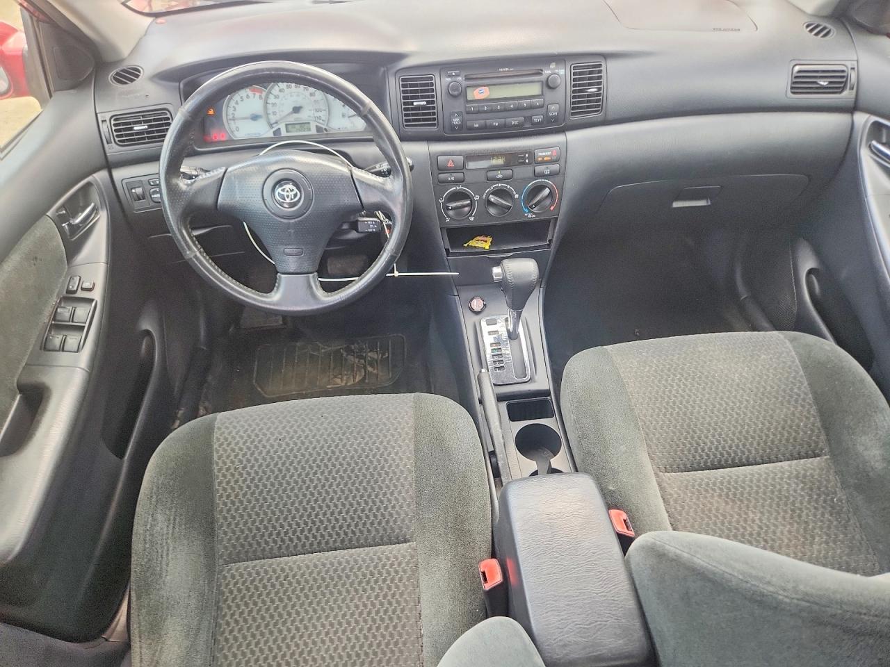 2007 Toyota Corolla S Red vin: 2T1BR32E77C754196