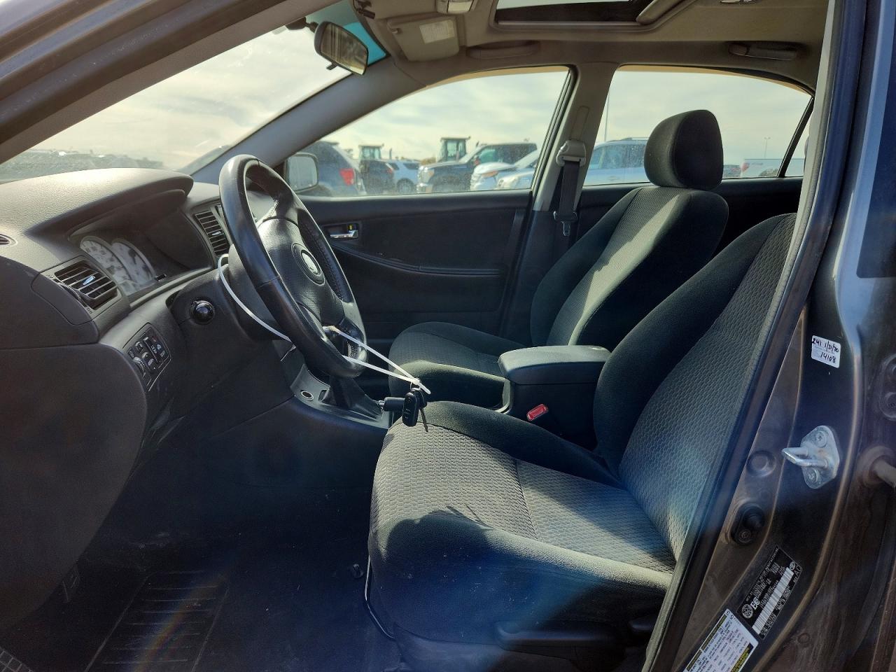 2007 Toyota Corolla Ce Gray vin: 2T1BR32E77C764548