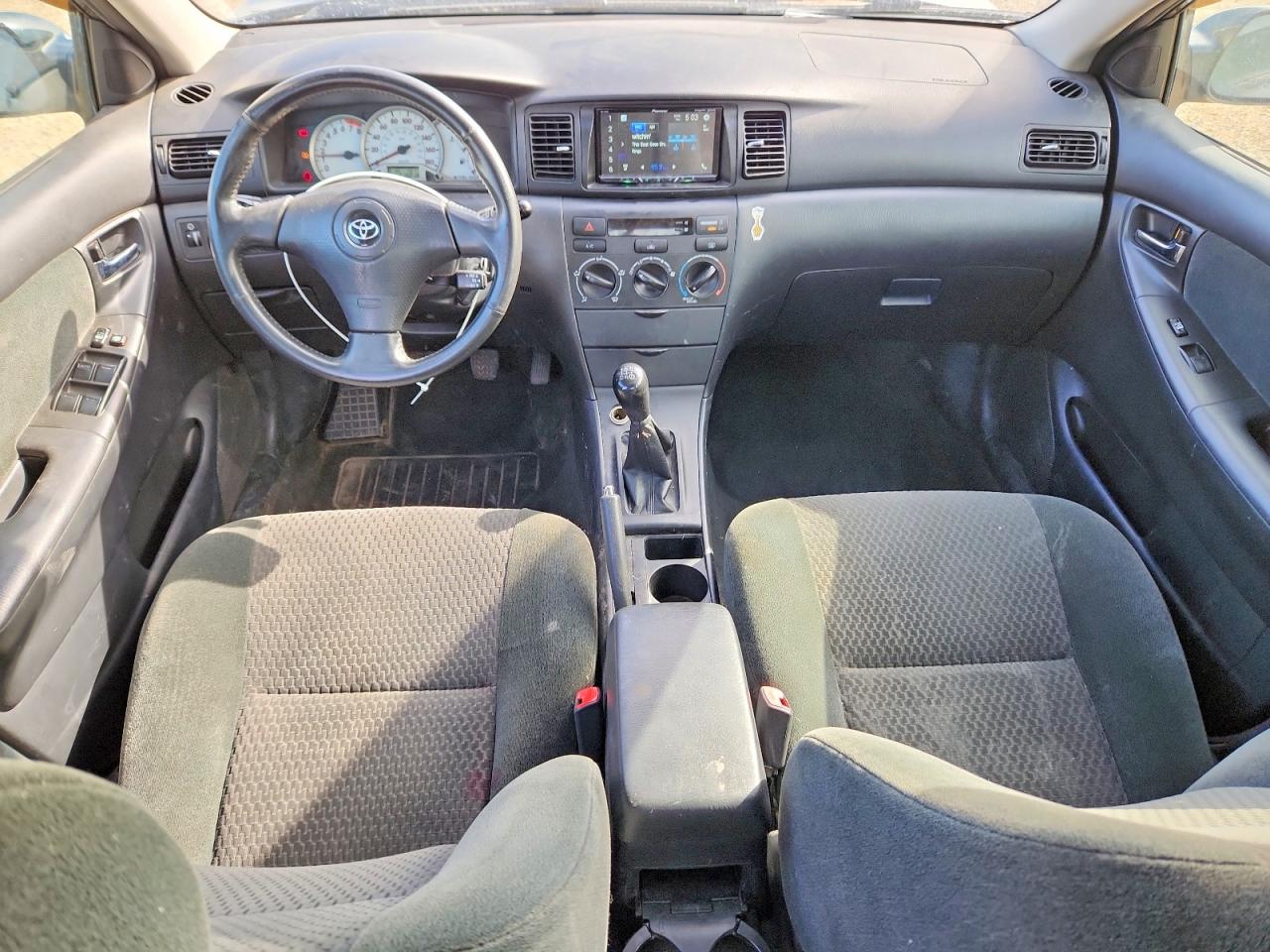2007 Toyota Corolla Ce Gray vin: 2T1BR32E77C764548