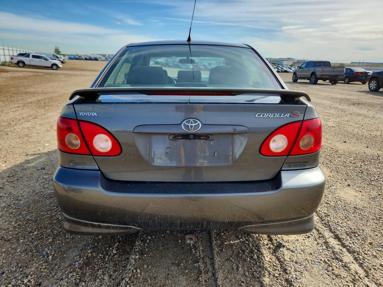 2007 Toyota Corolla Ce Gray vin: 2T1BR32E77C764548