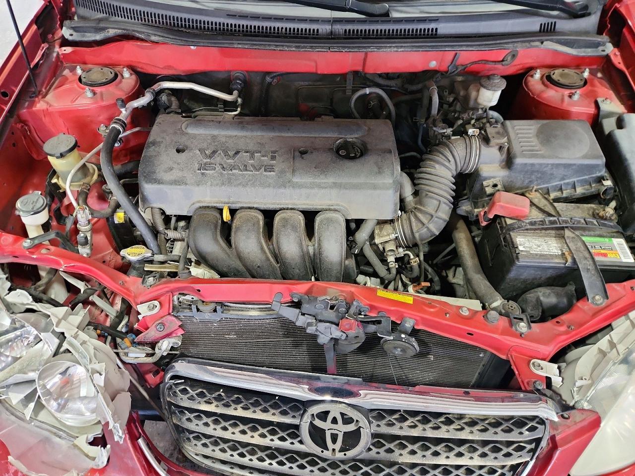 2007 Toyota Corolla Le Red vin: 2T1BR32E77C789398