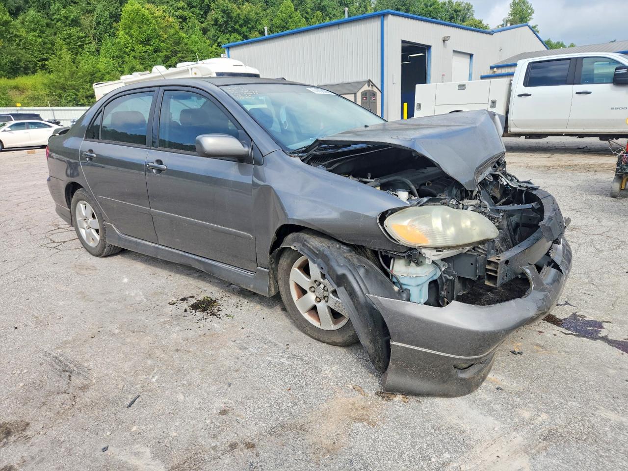 2007 Toyota Corolla S Gray vin: 2T1BR32E77C798618