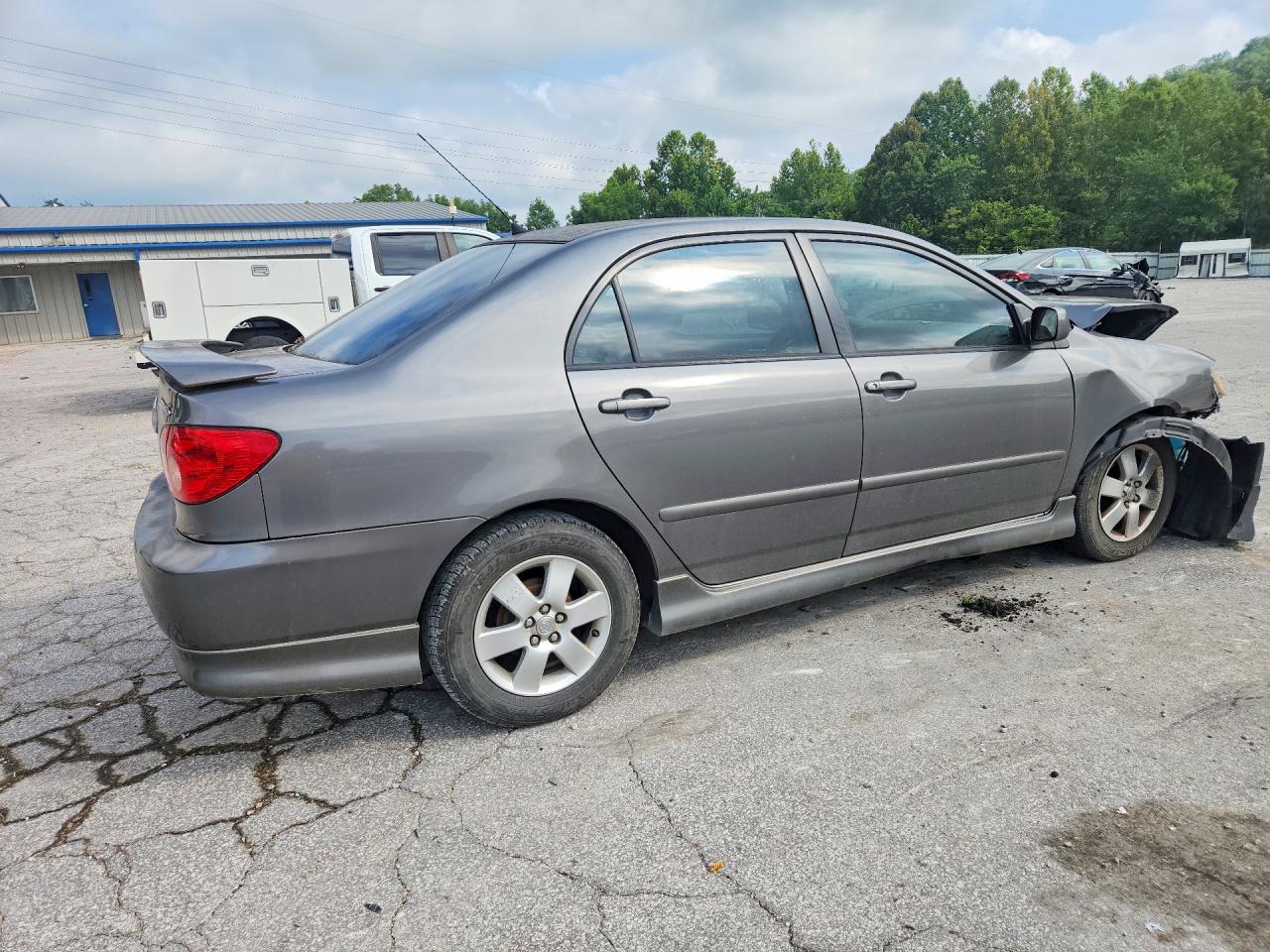 2007 Toyota Corolla S Gray vin: 2T1BR32E77C798618