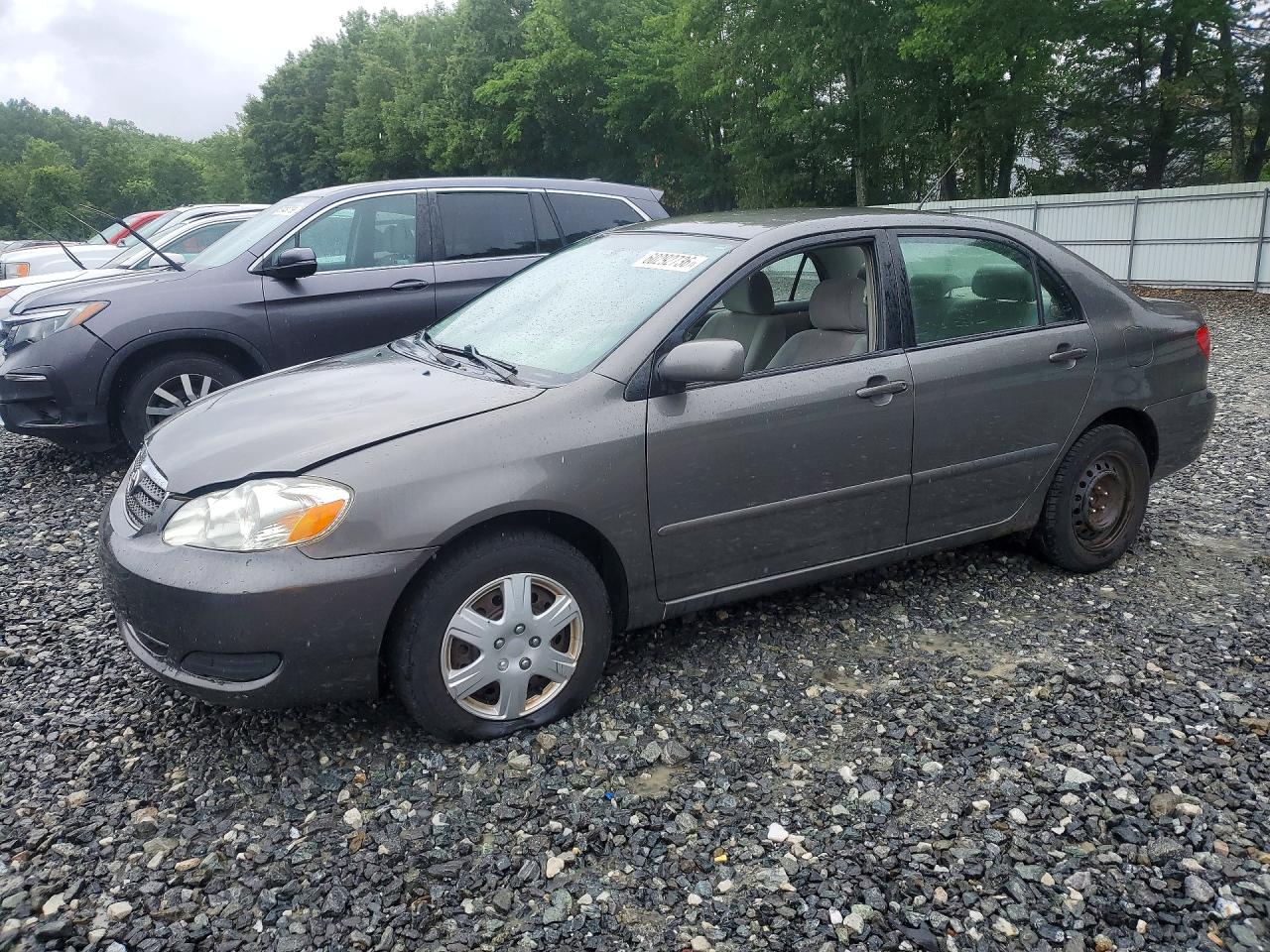 2007 Toyota Corolla Le Gray vin: 2T1BR32E77C819788