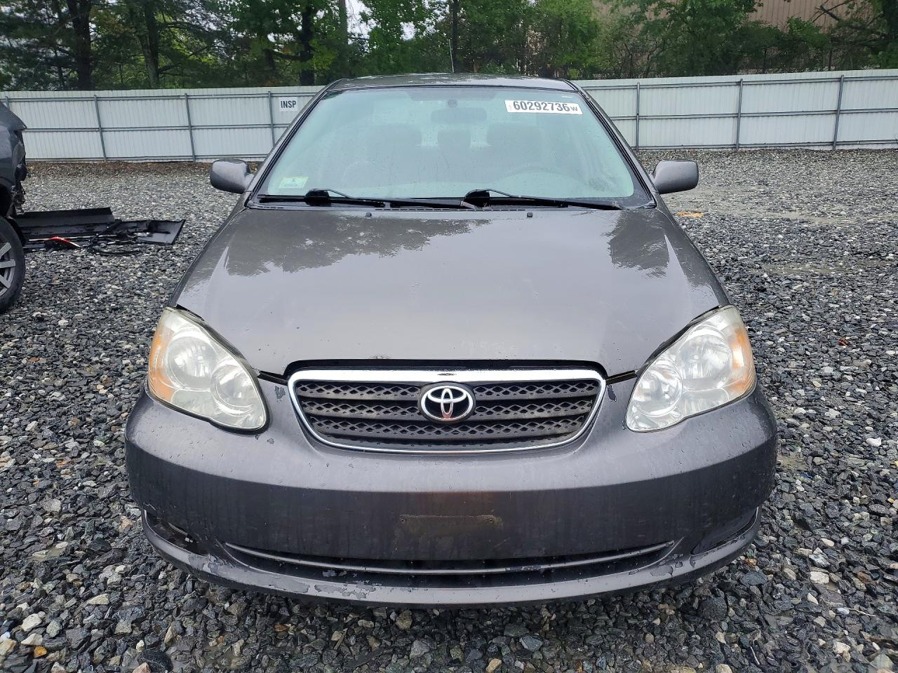 2007 Toyota Corolla Le Gray vin: 2T1BR32E77C819788
