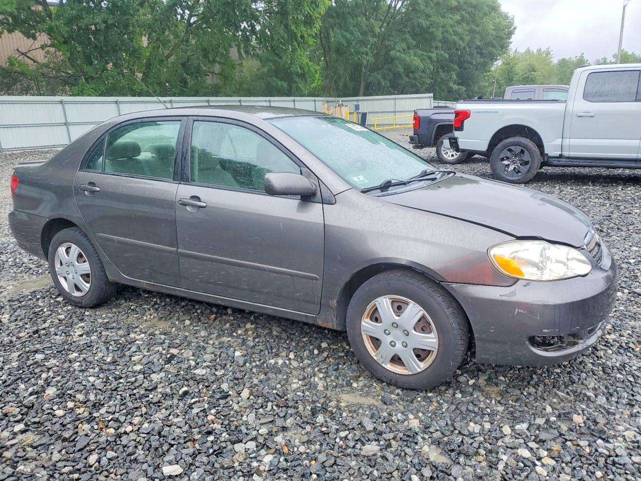 2007 Toyota Corolla Le Gray vin: 2T1BR32E77C819788