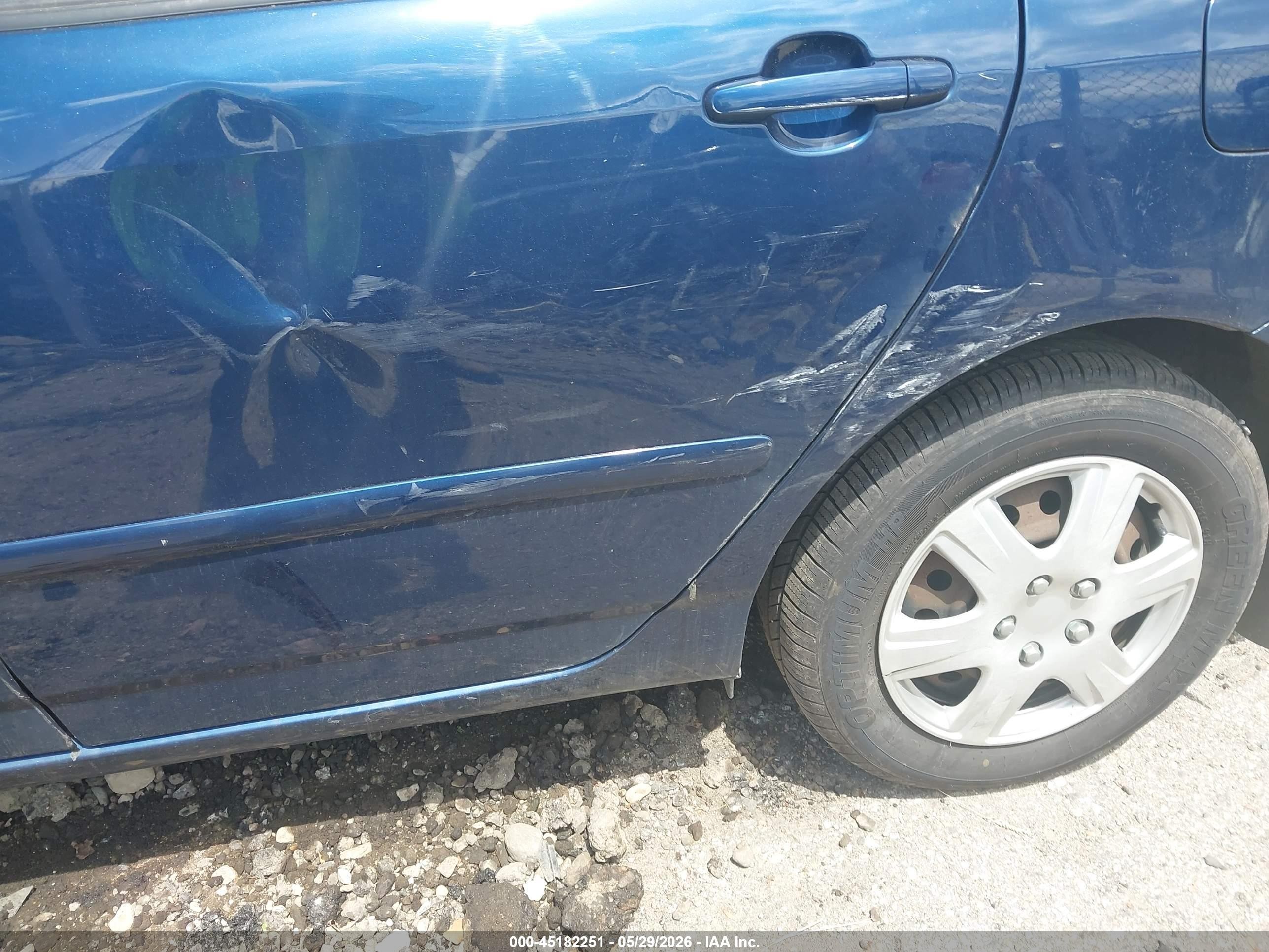 2007 Toyota Corolla Le Blue vin: 2T1BR32E77C823744