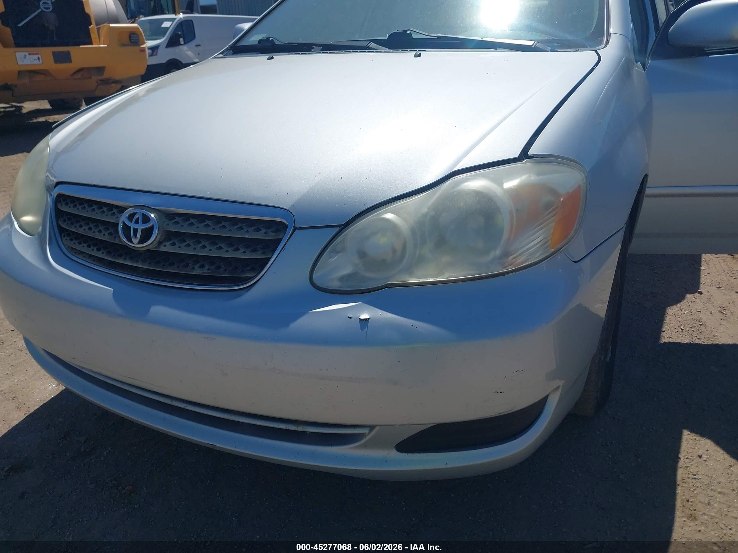 2008 Toyota Corolla Le Silver vin: 2T1BR32E78C872380