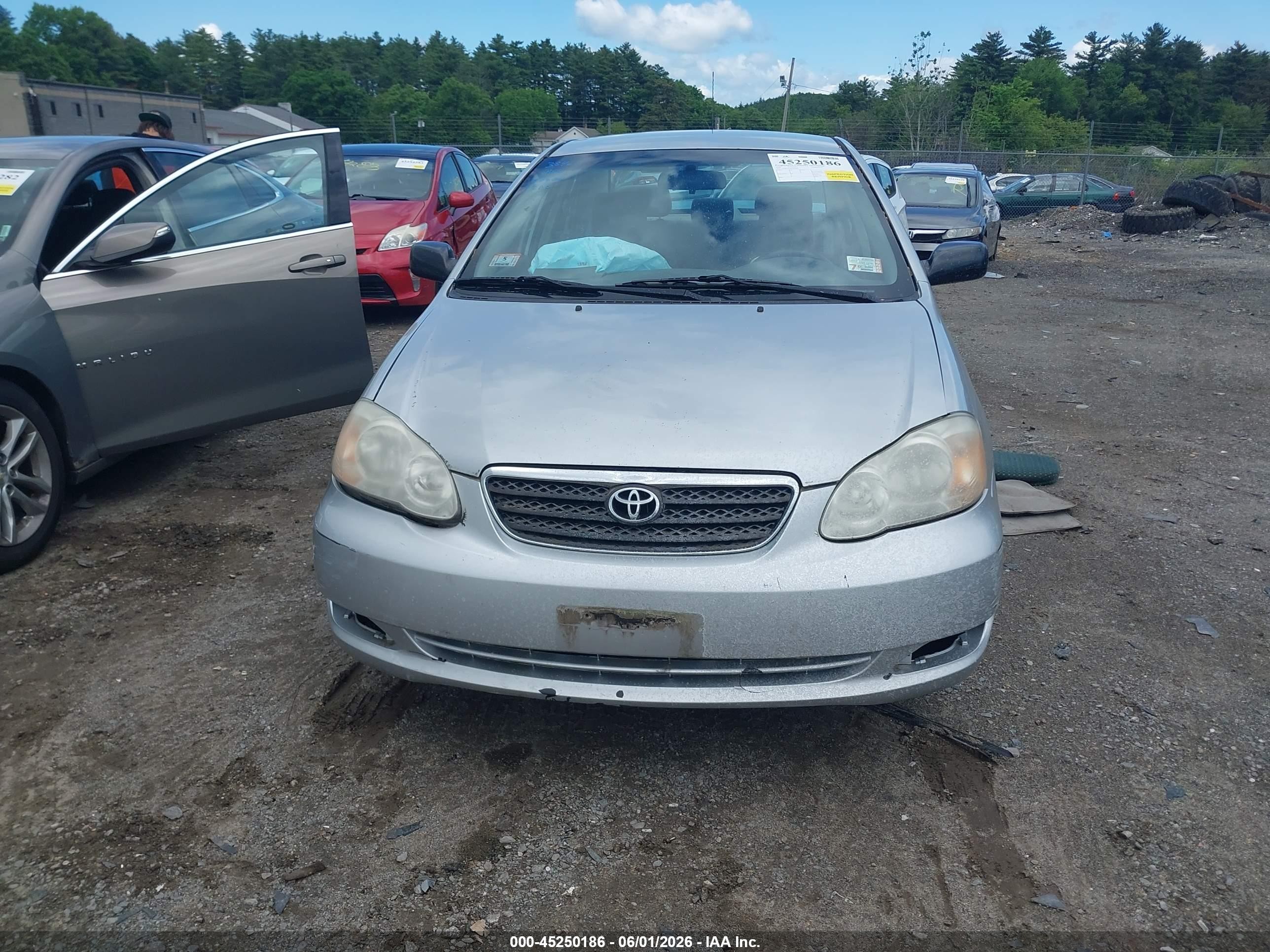 2008 Toyota Corolla Ce Silver vin: 2T1BR32E78C918242