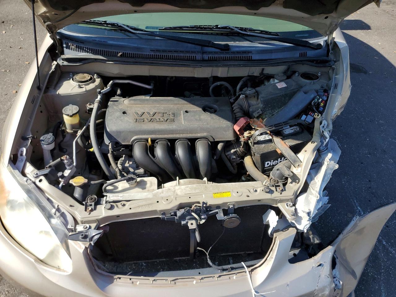 2008 Toyota Corolla Ce Gold vin: 2T1BR32E78C926468