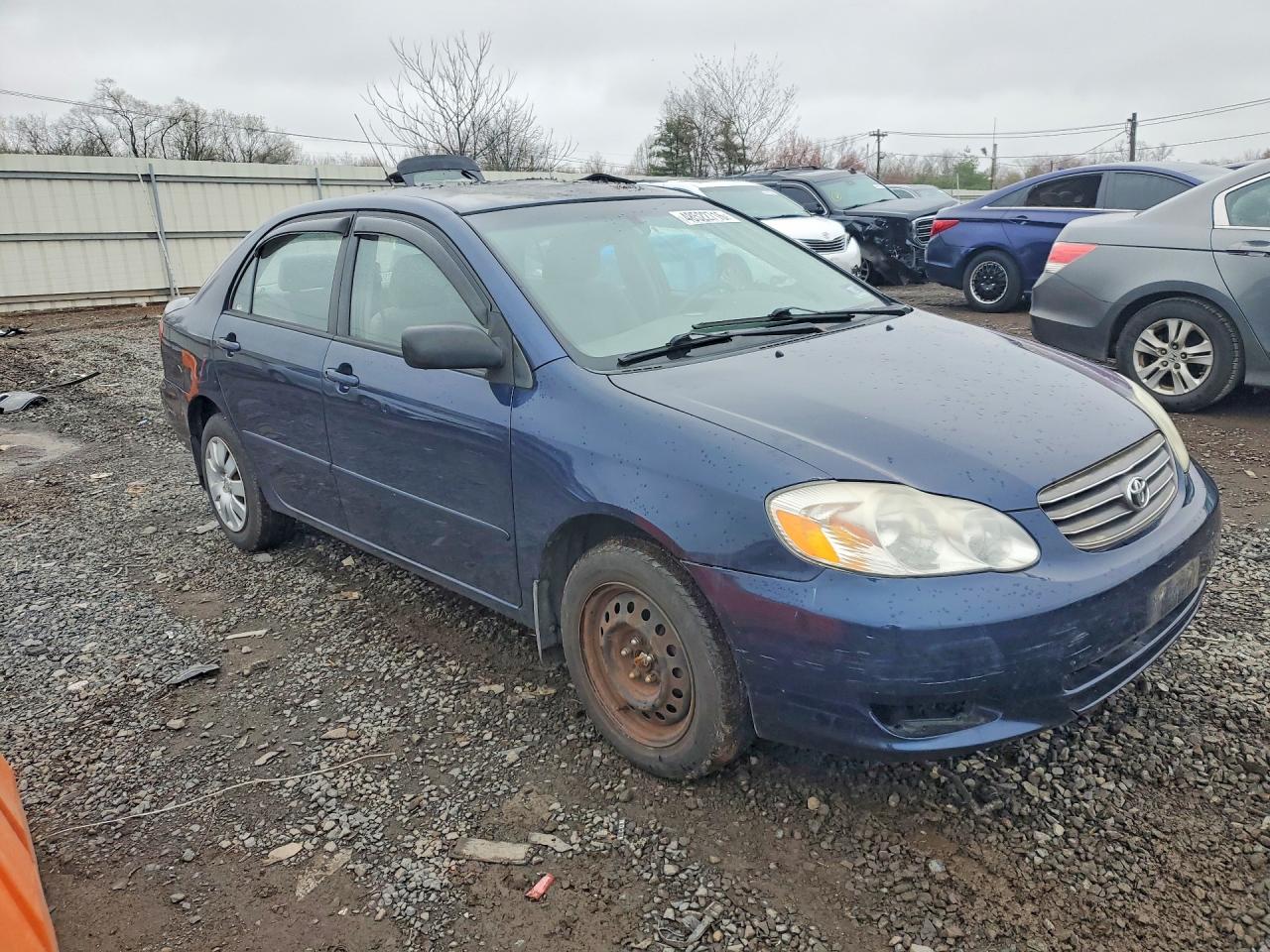2003 Toyota Corolla Le Blue vin: 2T1BR32E83C081350