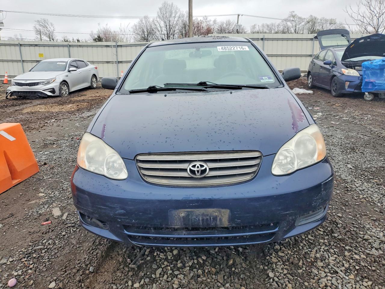 2003 Toyota Corolla Le Blue vin: 2T1BR32E83C081350