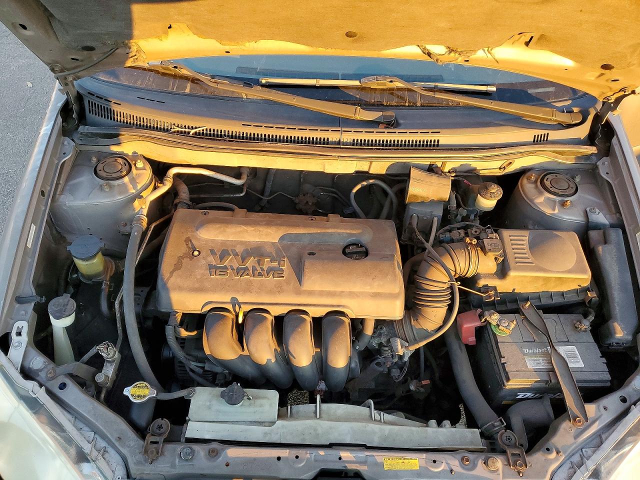 2003 Toyota Corolla Ce Gray vin: 2T1BR32E83C086998