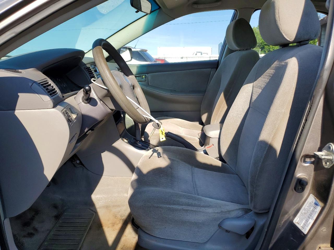 2003 Toyota Corolla Ce Gray vin: 2T1BR32E83C161781