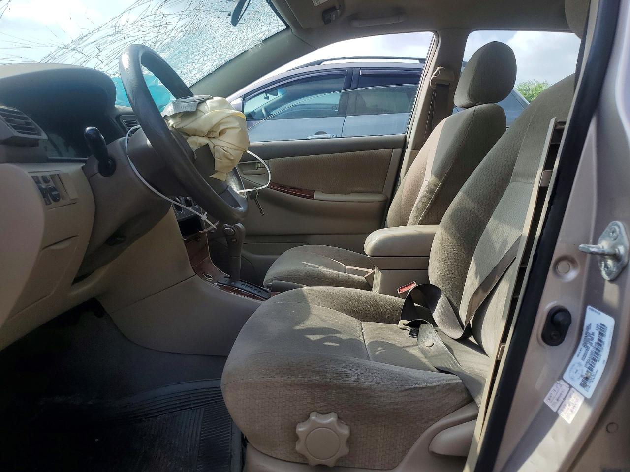 2003 Toyota Corolla Ce Silver vin: 2T1BR32E83C713439