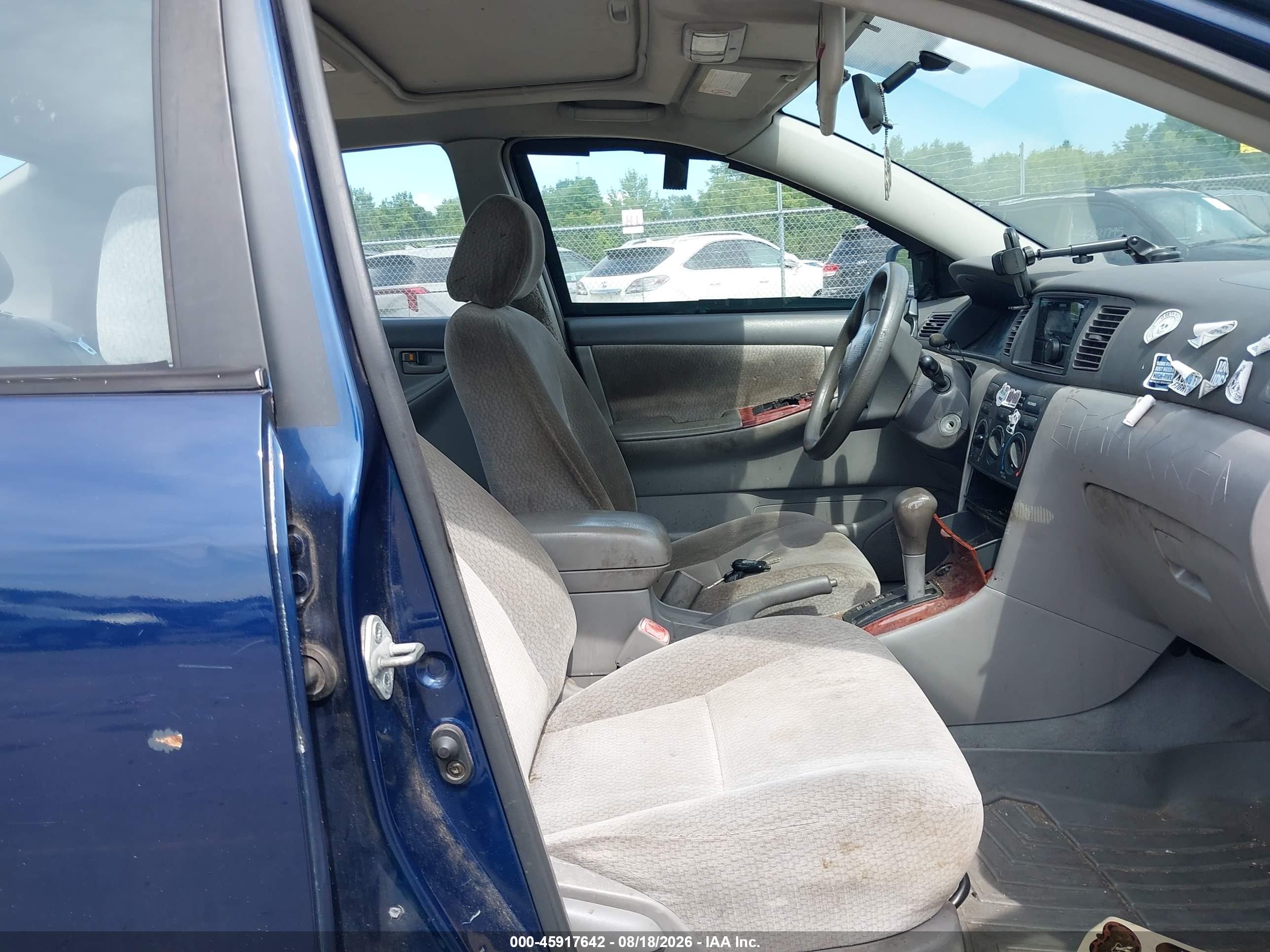 2004 Toyota Corolla Le Blue vin: 2T1BR32E84C206428