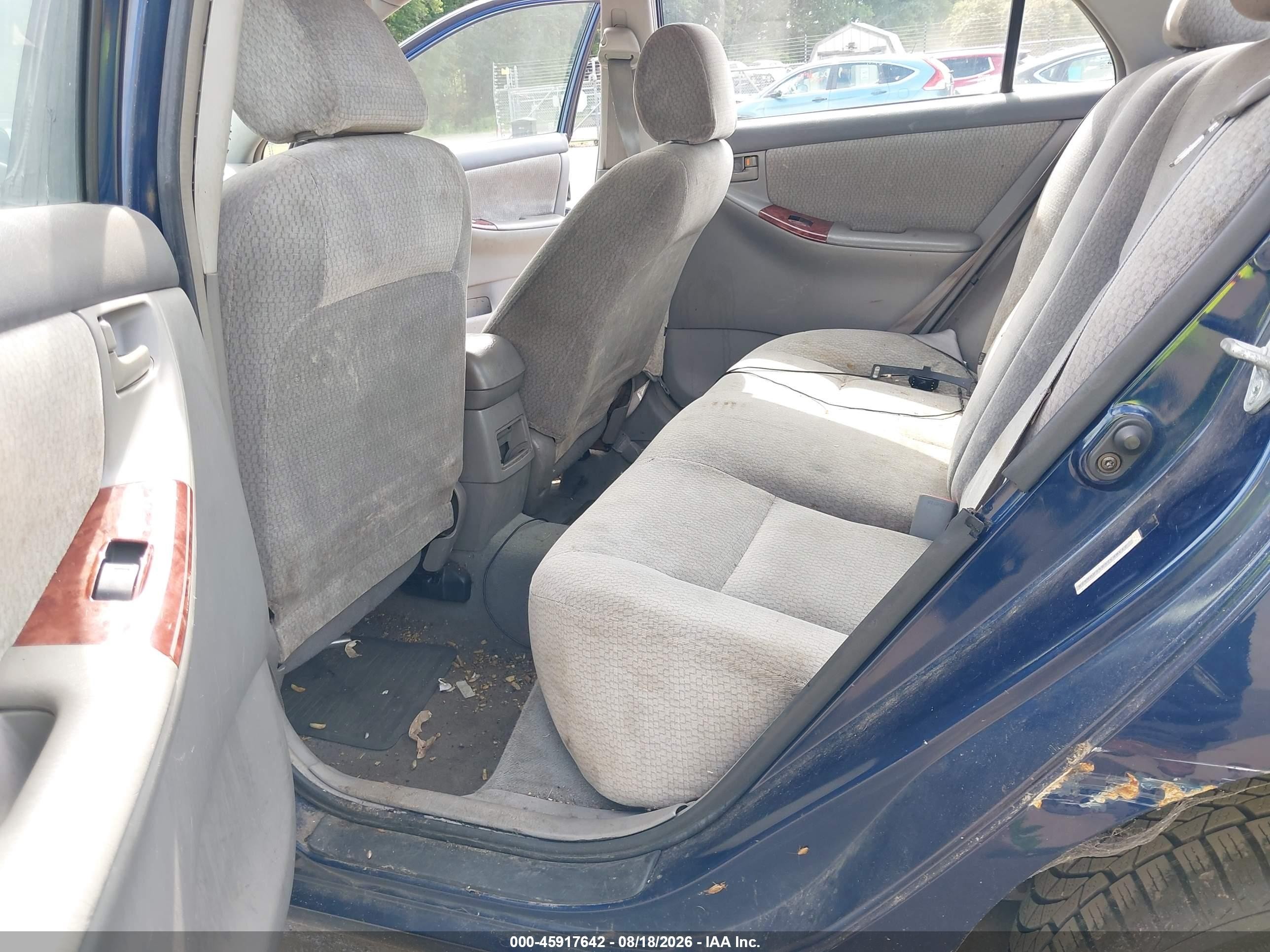 2004 Toyota Corolla Le Blue vin: 2T1BR32E84C206428