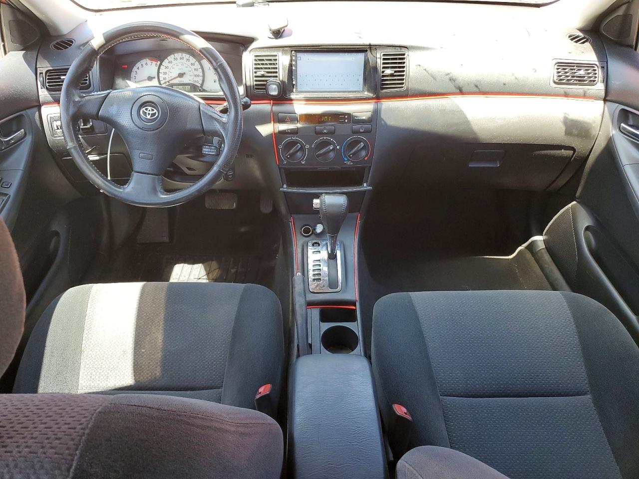 2004 Toyota Corolla S Red vin: 2T1BR32E84C256097