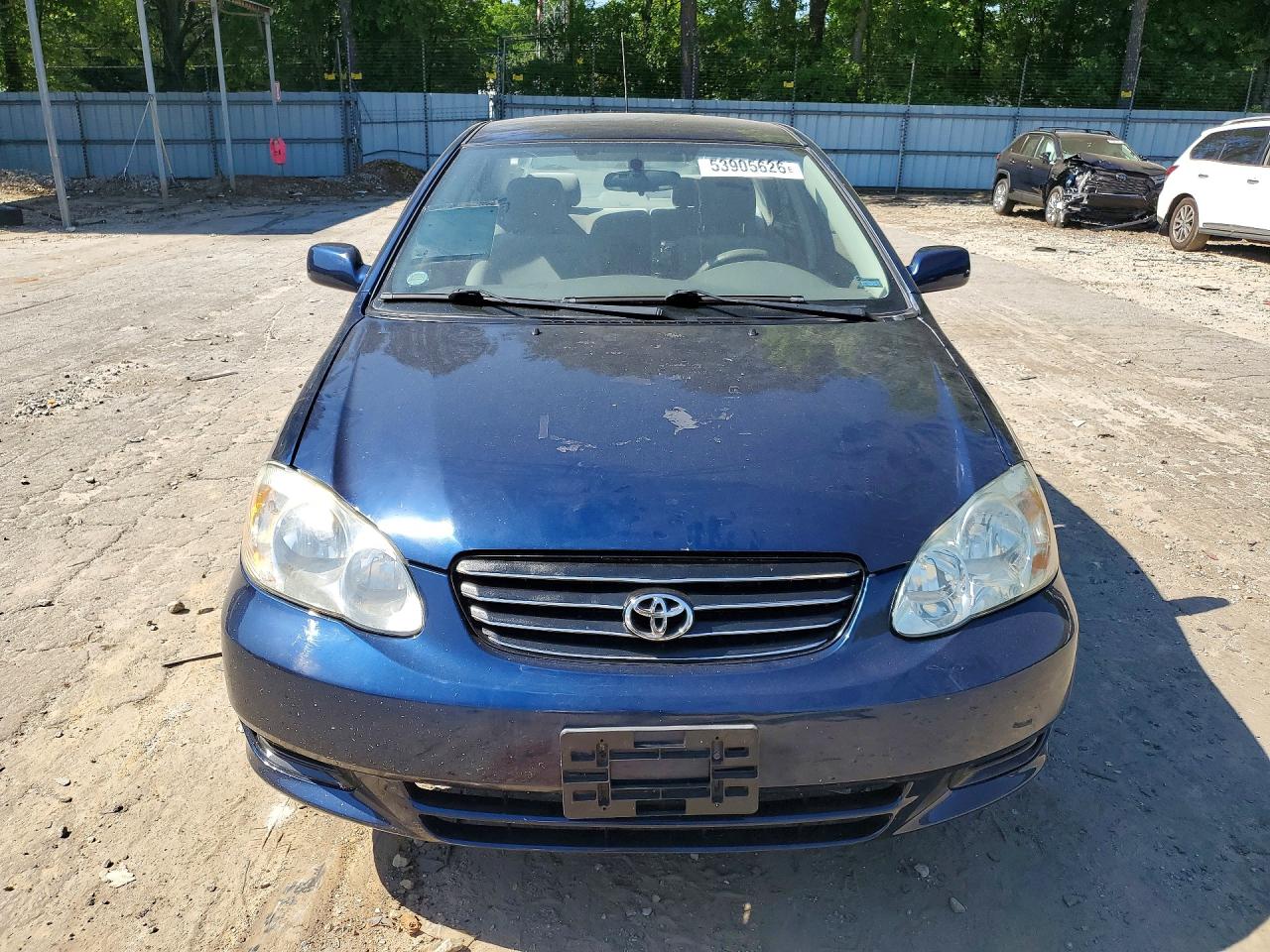 2004 Toyota Corolla Le Blue vin: 2T1BR32E84C272090